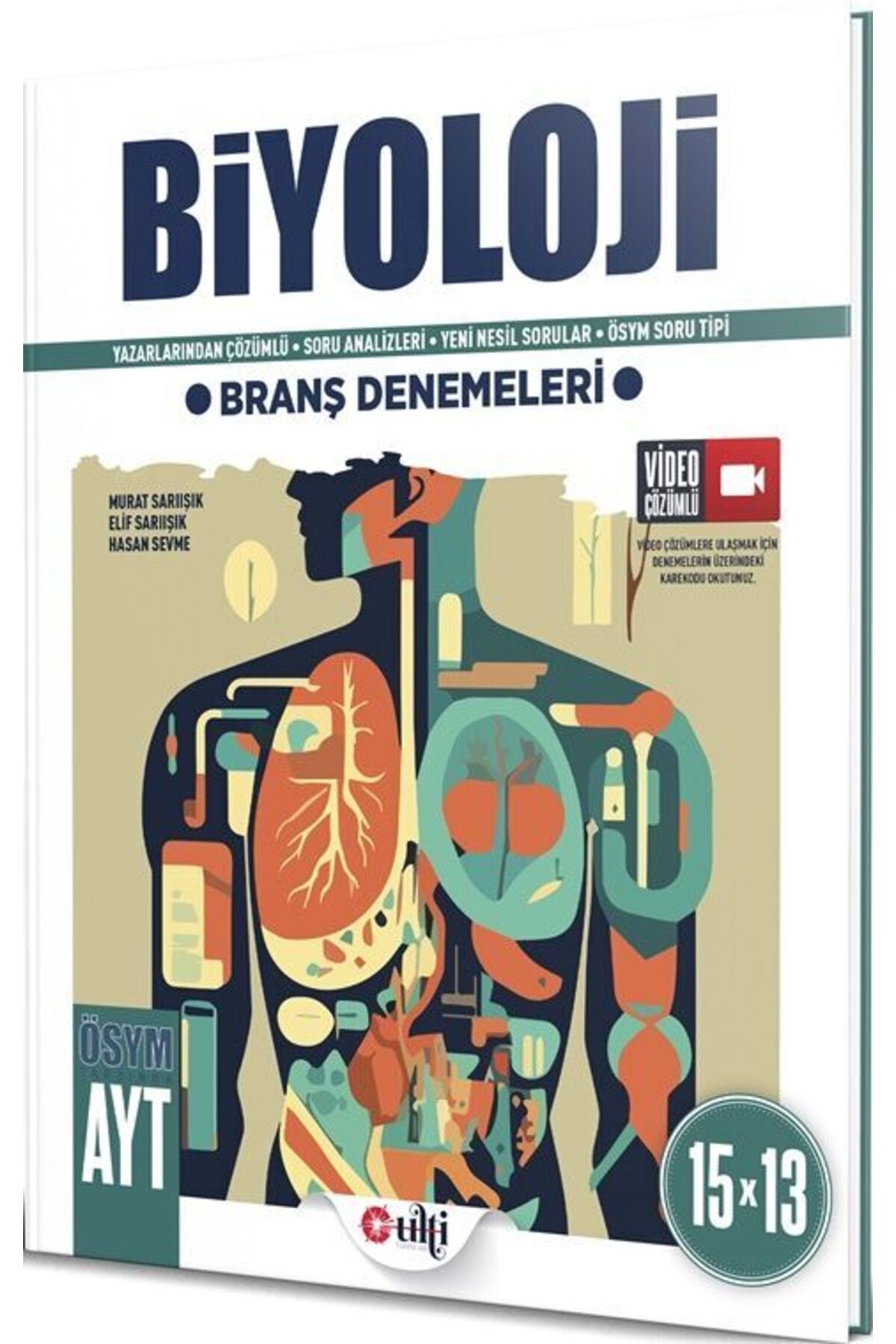AV YAYINLARI Ulti Yayınları AYT Biyoloji 15 x 13 Branş Denemeleri
