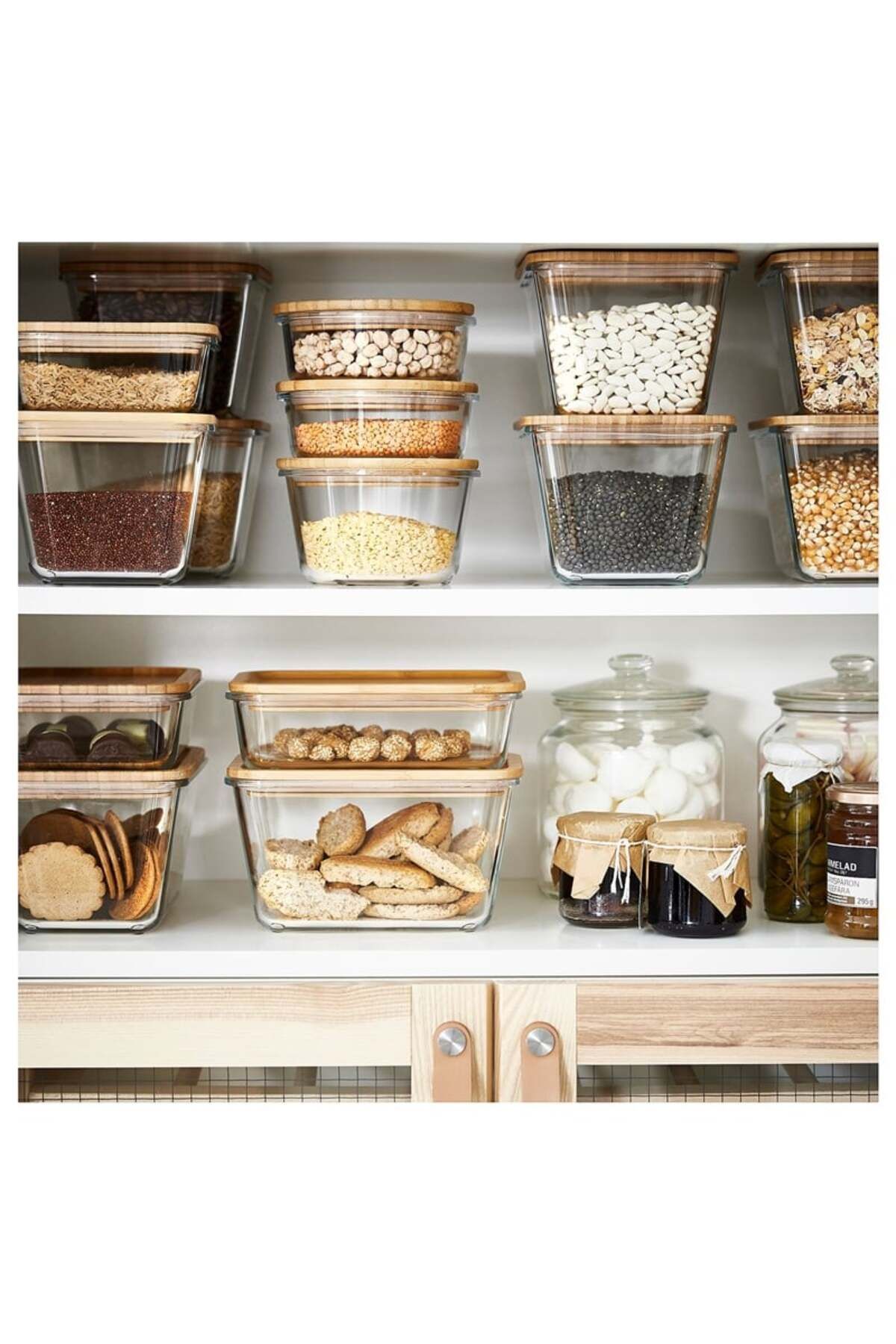 IKEA-1 Lt 365 Rectangular Glass Storage Container - 70359199 3