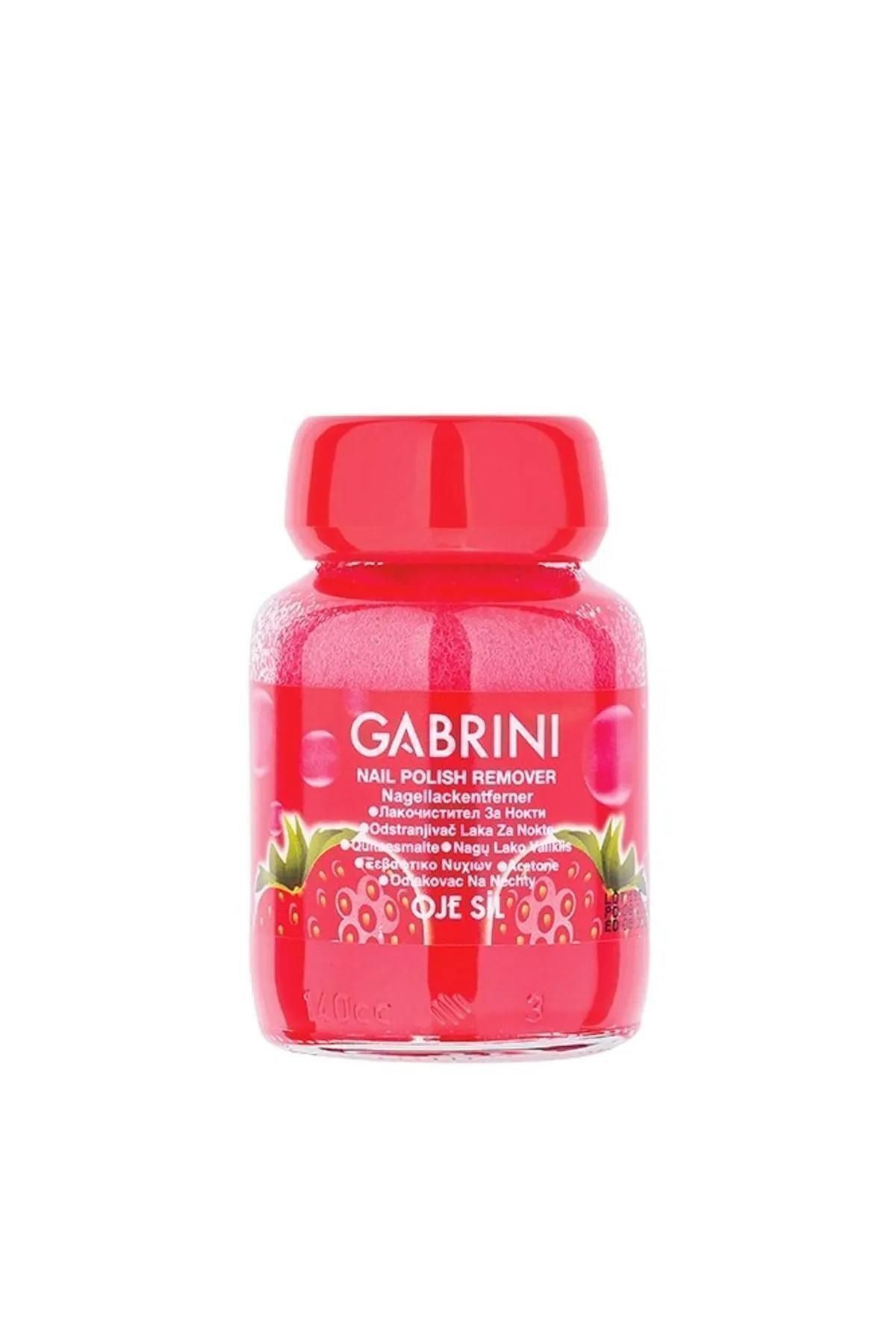 AURA Cam Şişe Aseton Strawberry
