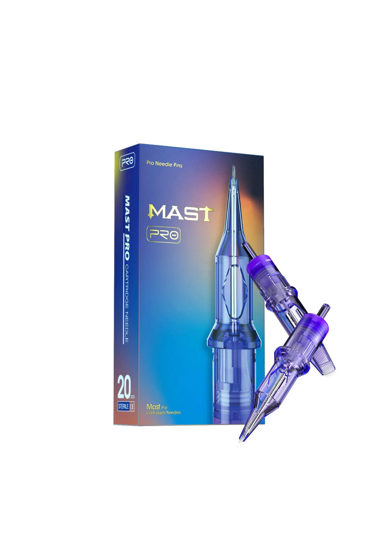 MAST Pro Cartridges 1-pro-1001rl Long Taper - Kartuş Dövme Iğnesi (0,30mm)