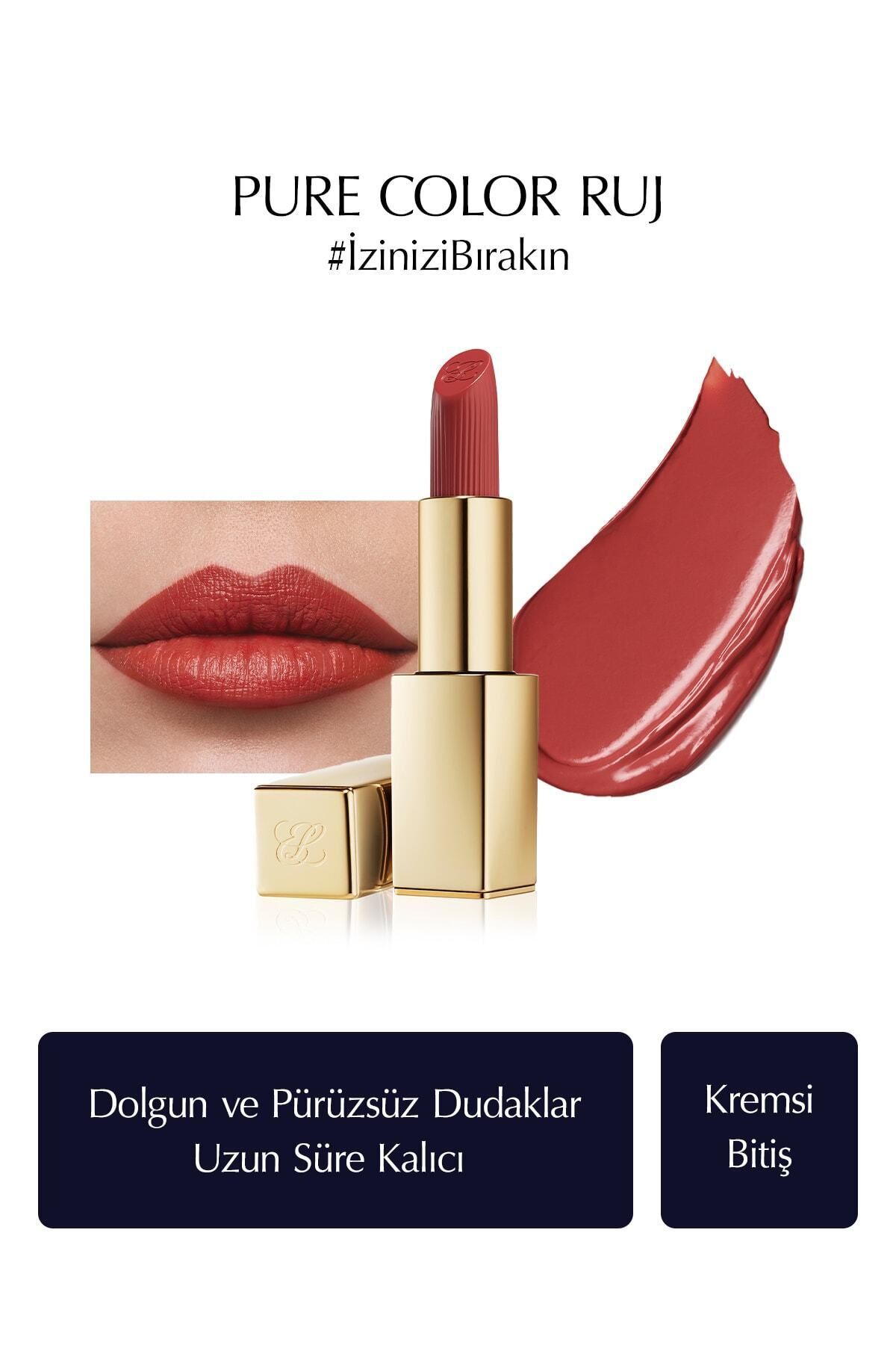 Estee Lauder Olağanüstü Formülü ve Benzersiz Dokusu İle Kalıcı Kremsi Ruj 3.5gr-360 Fierce