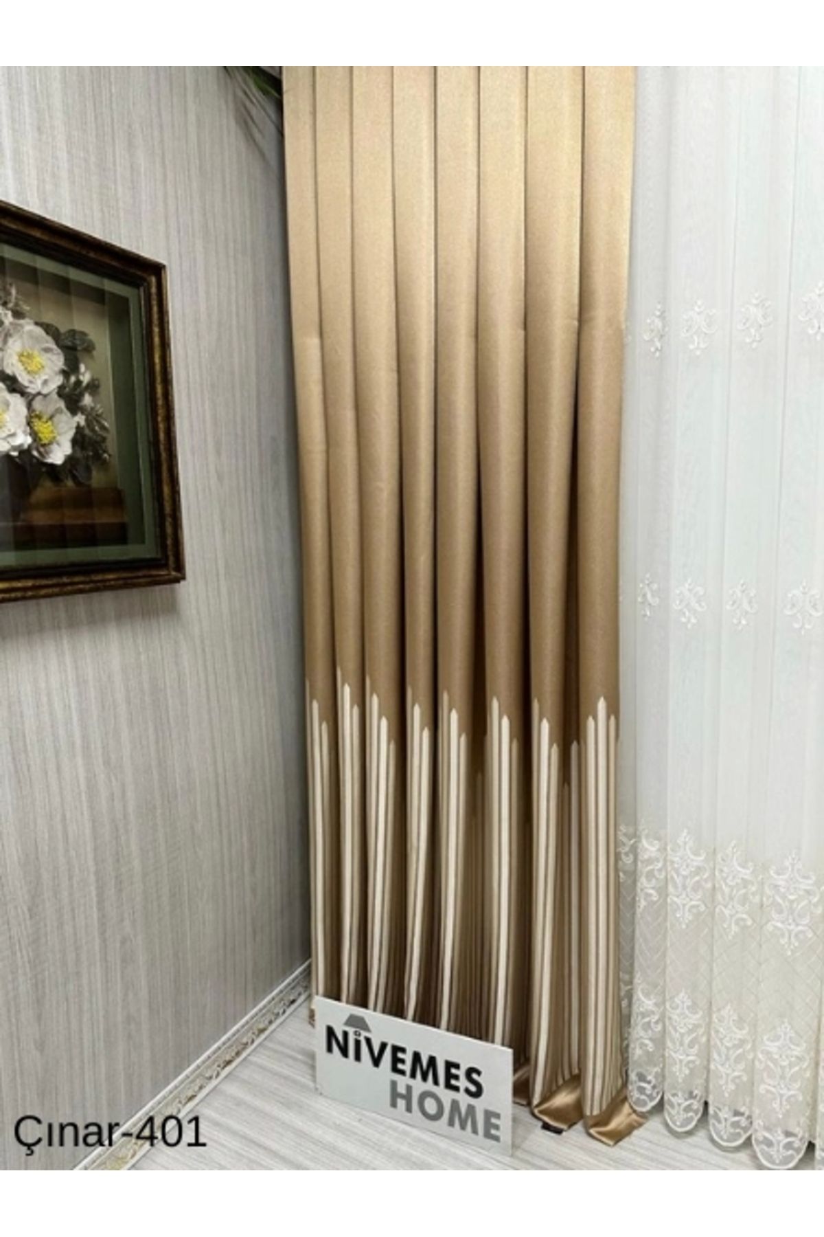 NİVEMESHOME-Nivemeshome جرس ذهبي 401 1/3 ستارة خلفية مطوية بشكل متكرر Apm 8