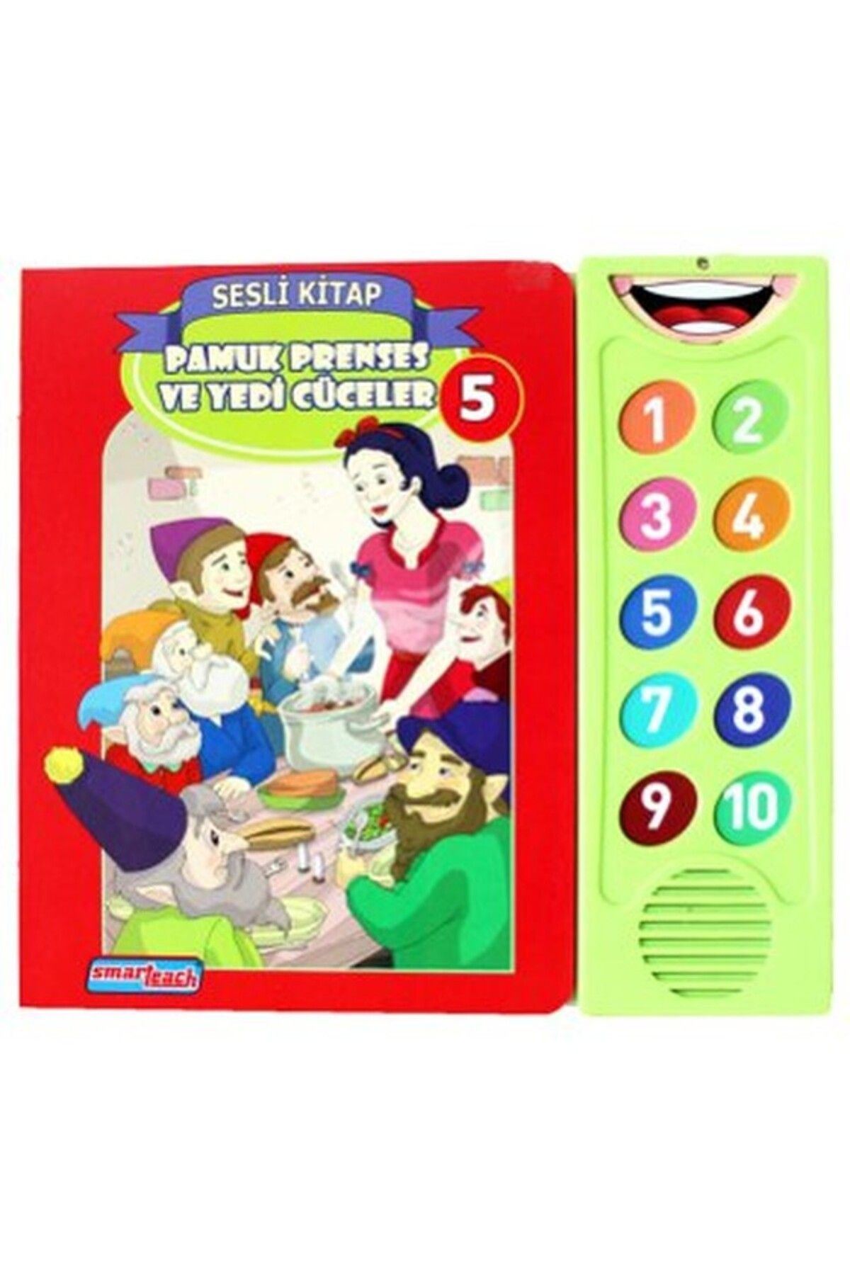 Smarteach Yayınları Pamuk Prenses ve Yedi Cüceler 5 (Sesli Kitap)