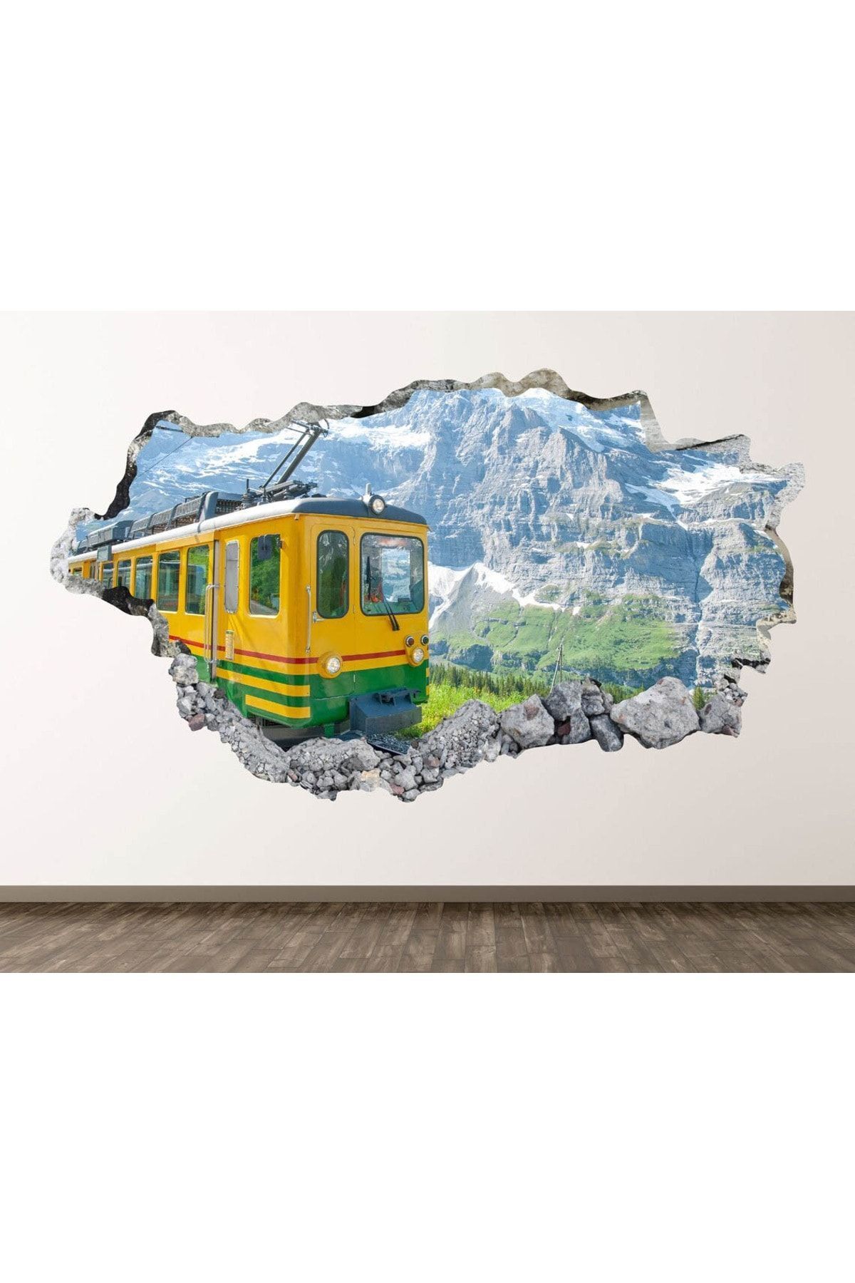 Full Hd Baskı 3D Modern Duvar Sticker