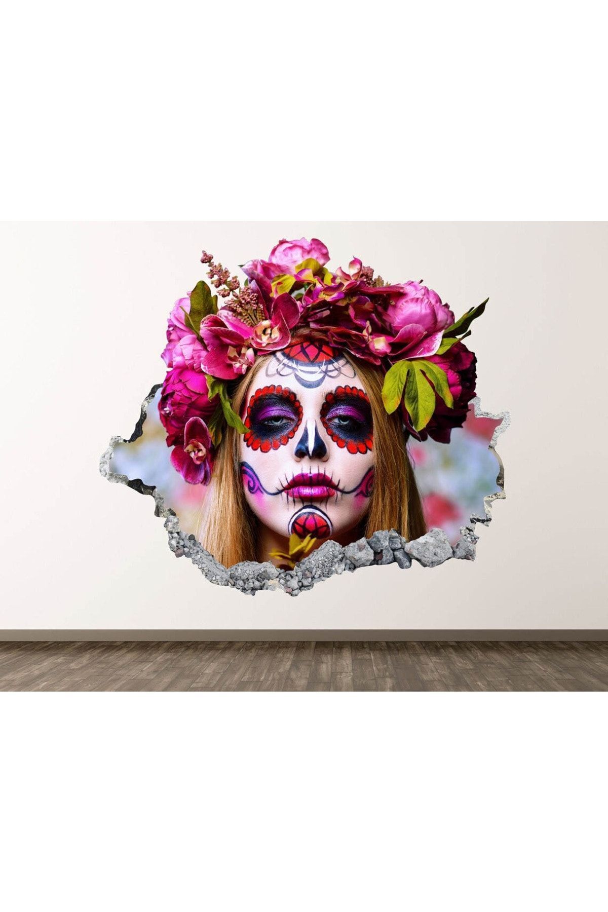 Full Hd Baskı 3D Modern Duvar Sticker