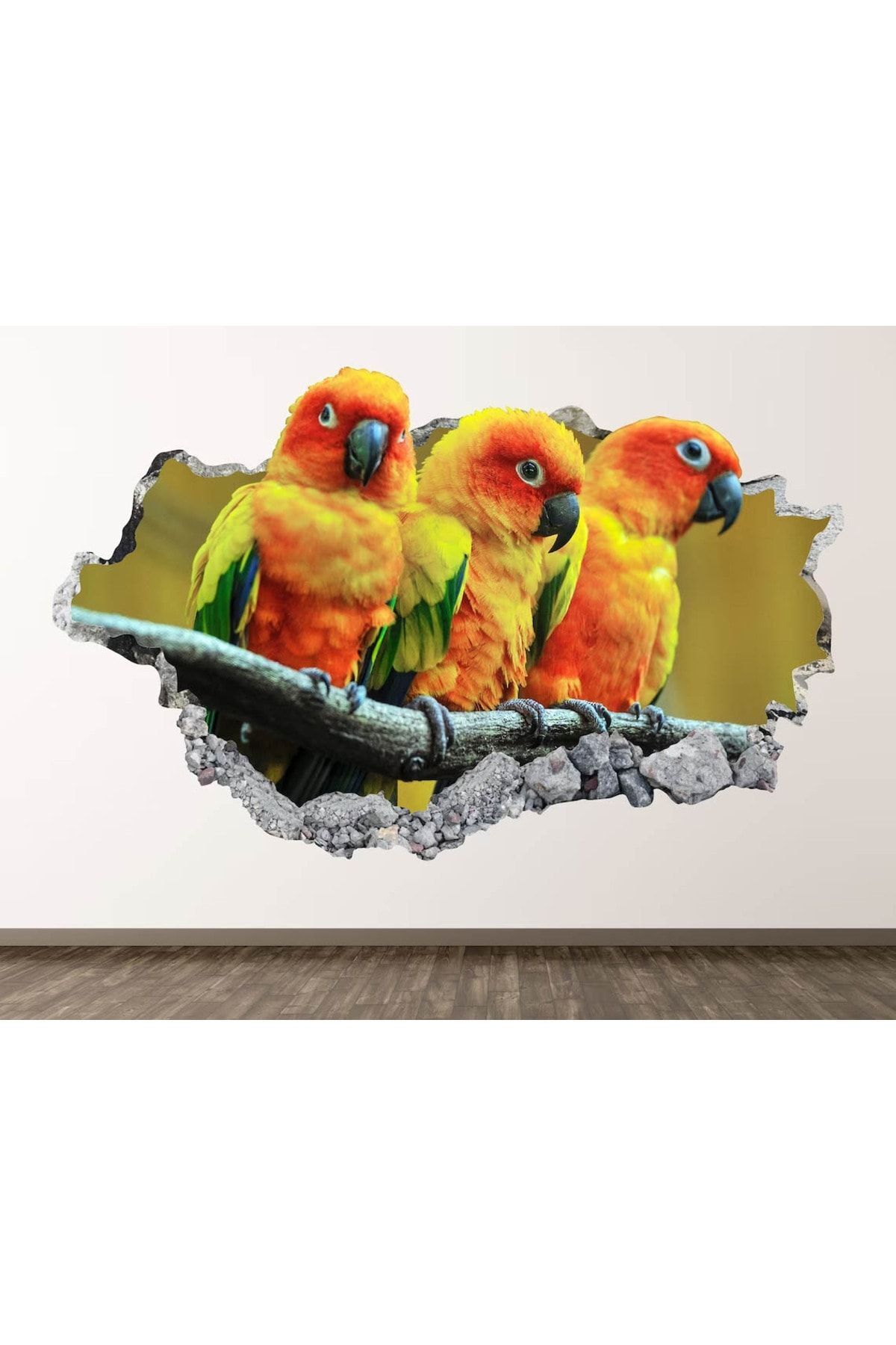 Full Hd Baskı 3D Modern Duvar Sticker
