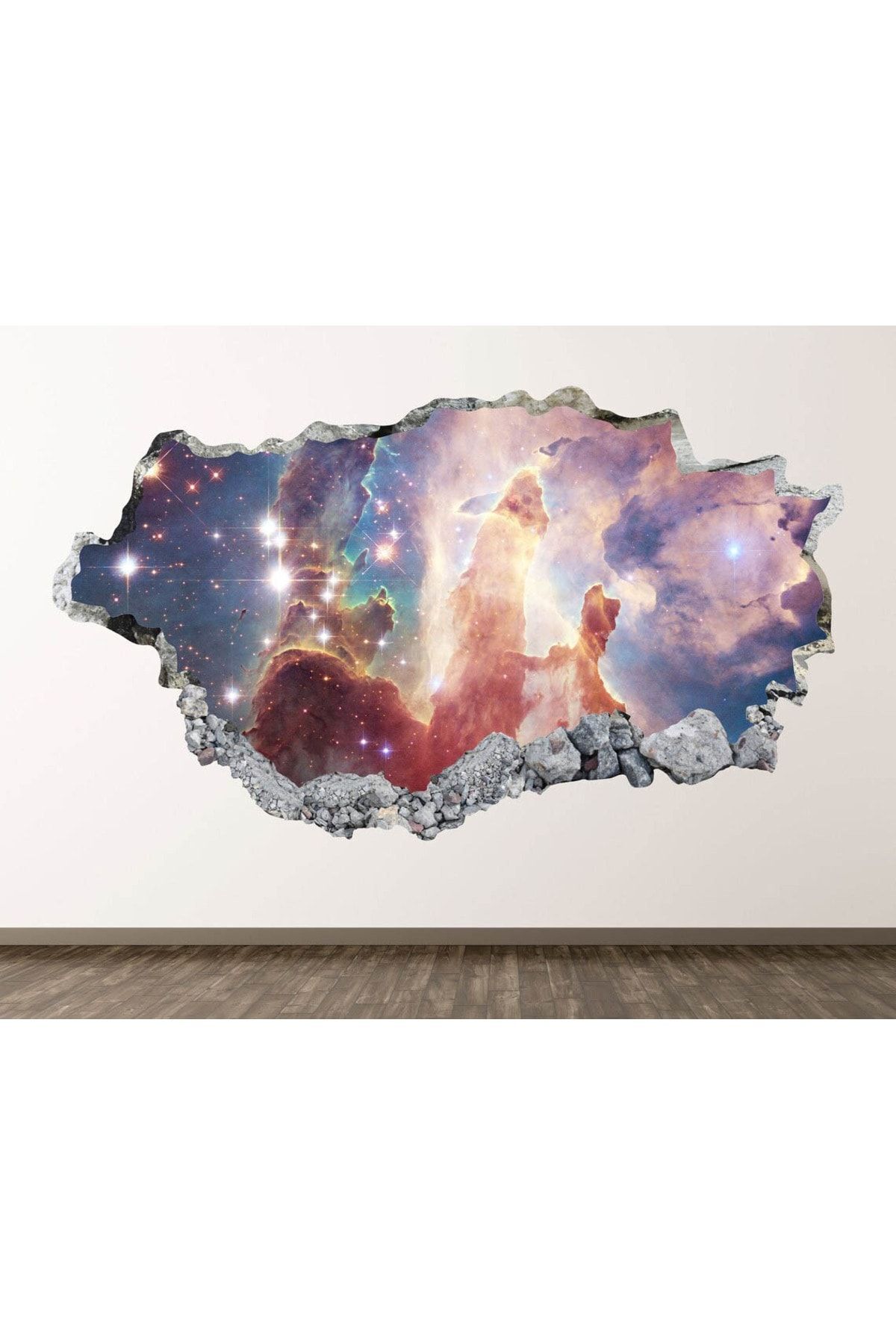 Full Hd Baskı 3D Modern Duvar Sticker