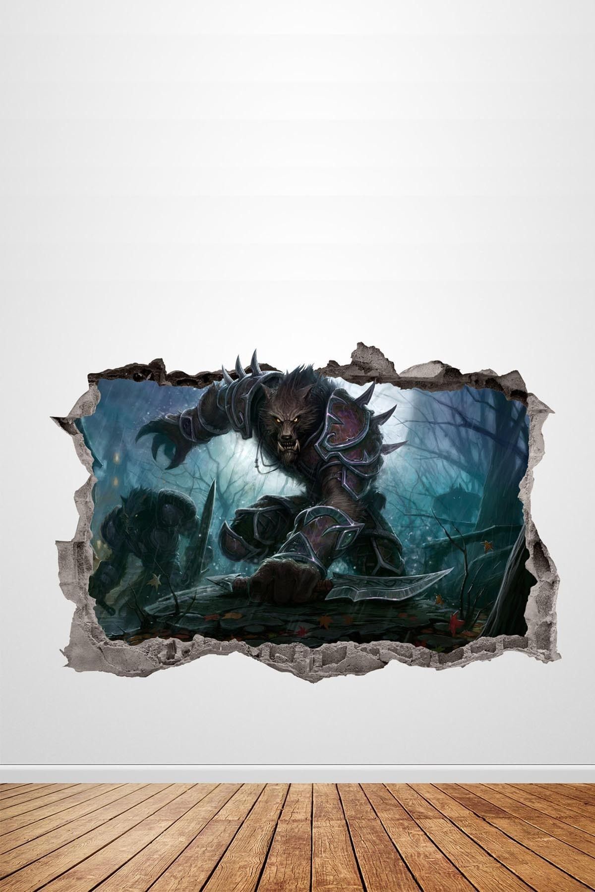 Kurt Adam Wacraft Full Hd Duvar Sticker