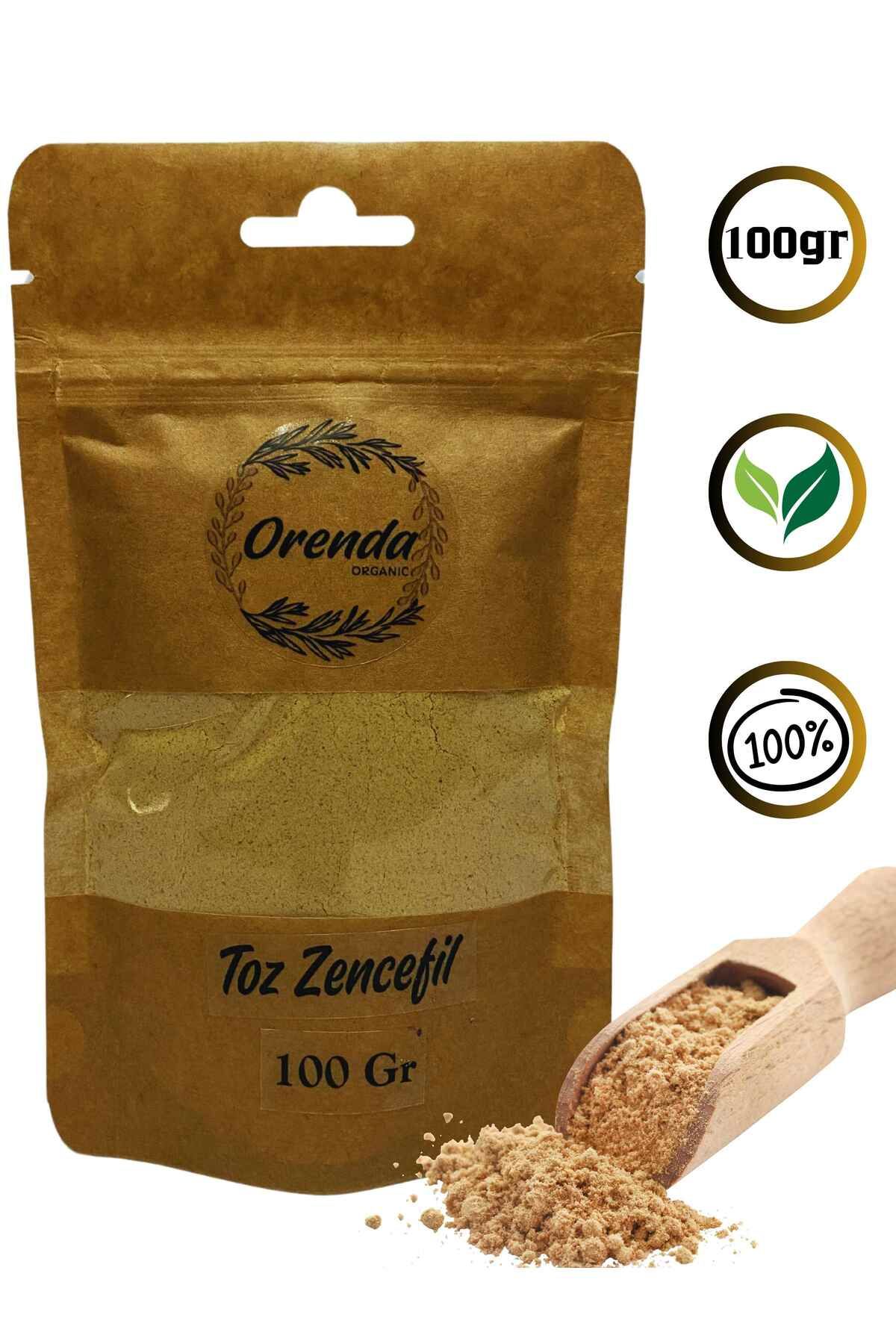 Orenda Zencefil Toz 100gr(ORGANİK)