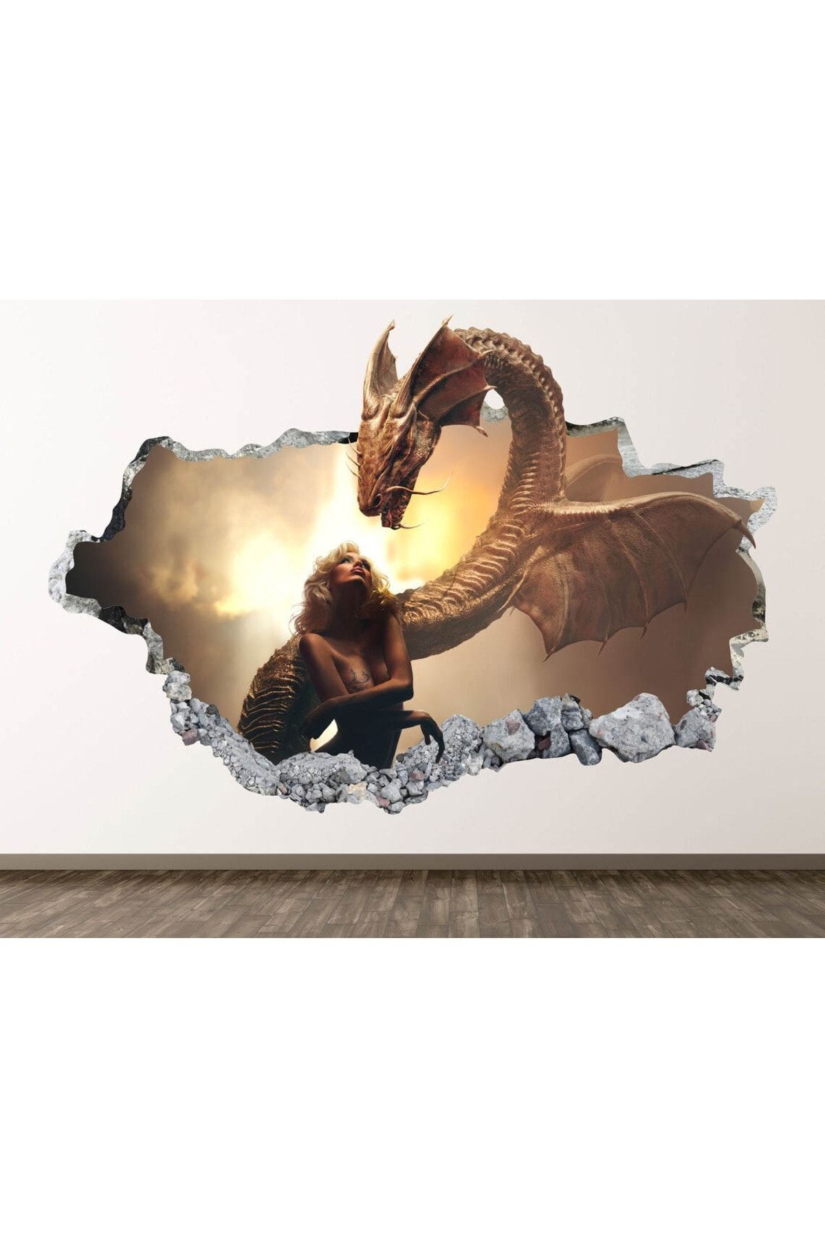 Full Hd Baskı 3D Modern Duvar Sticker