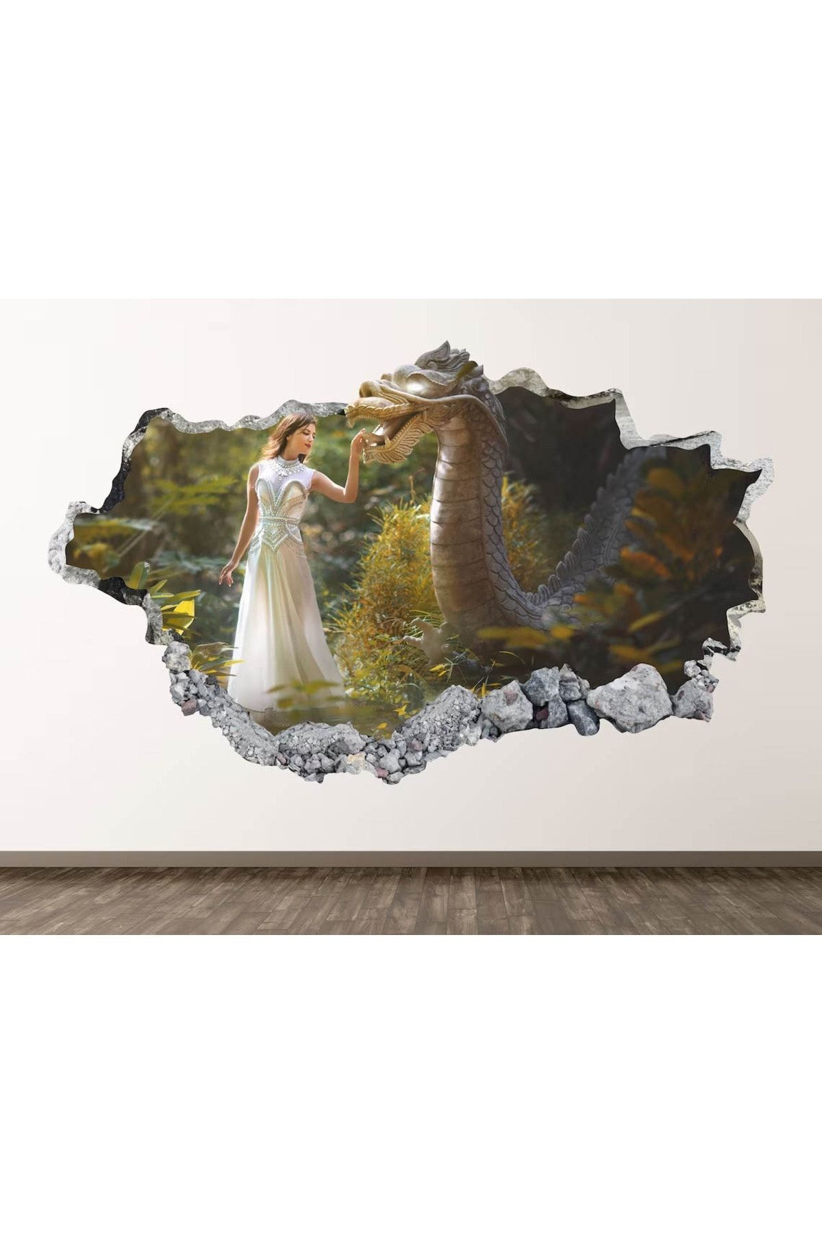 Full Hd Baskı 3D Modern Duvar Sticker