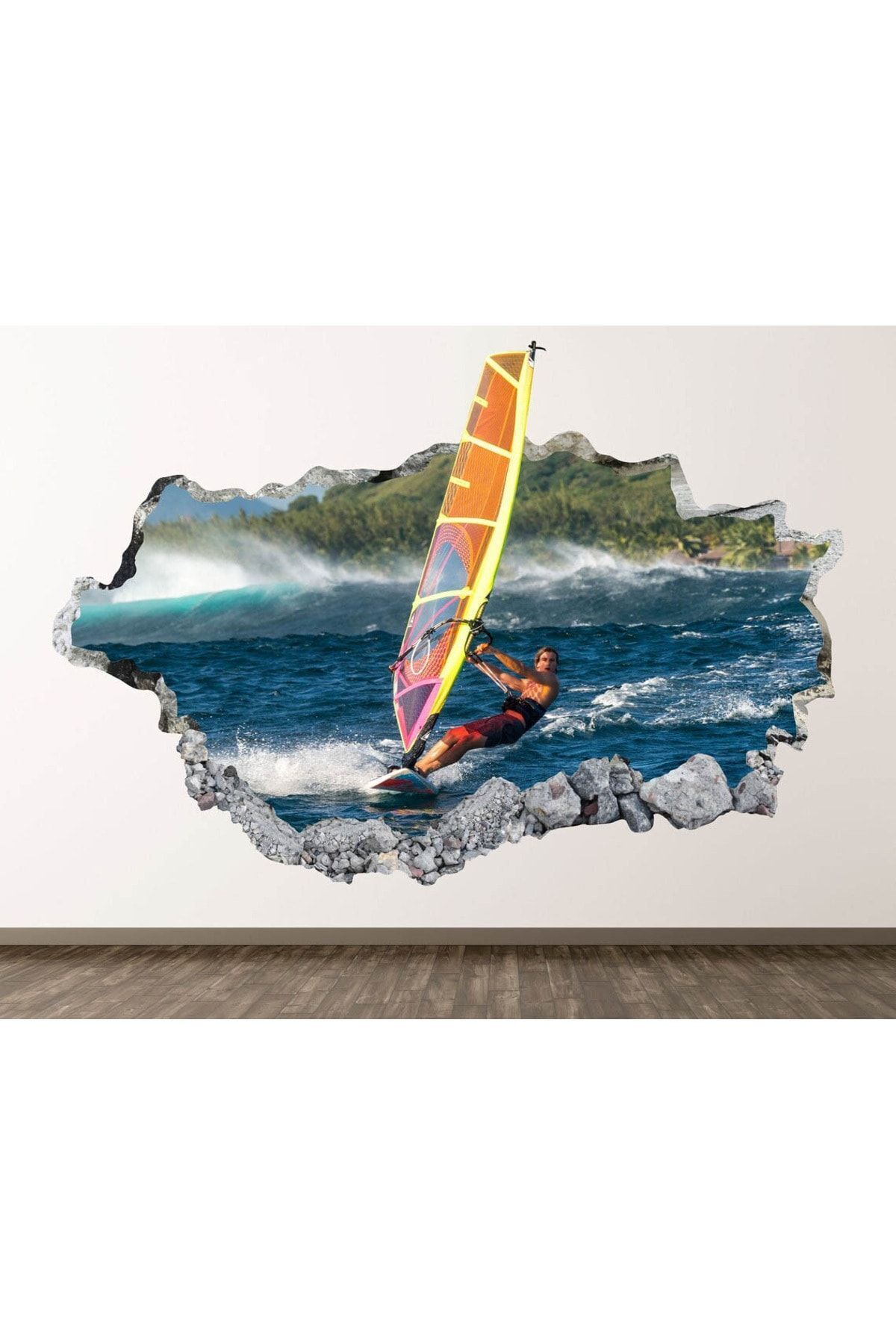 Full Hd Baskı 3D Modern Duvar Sticker