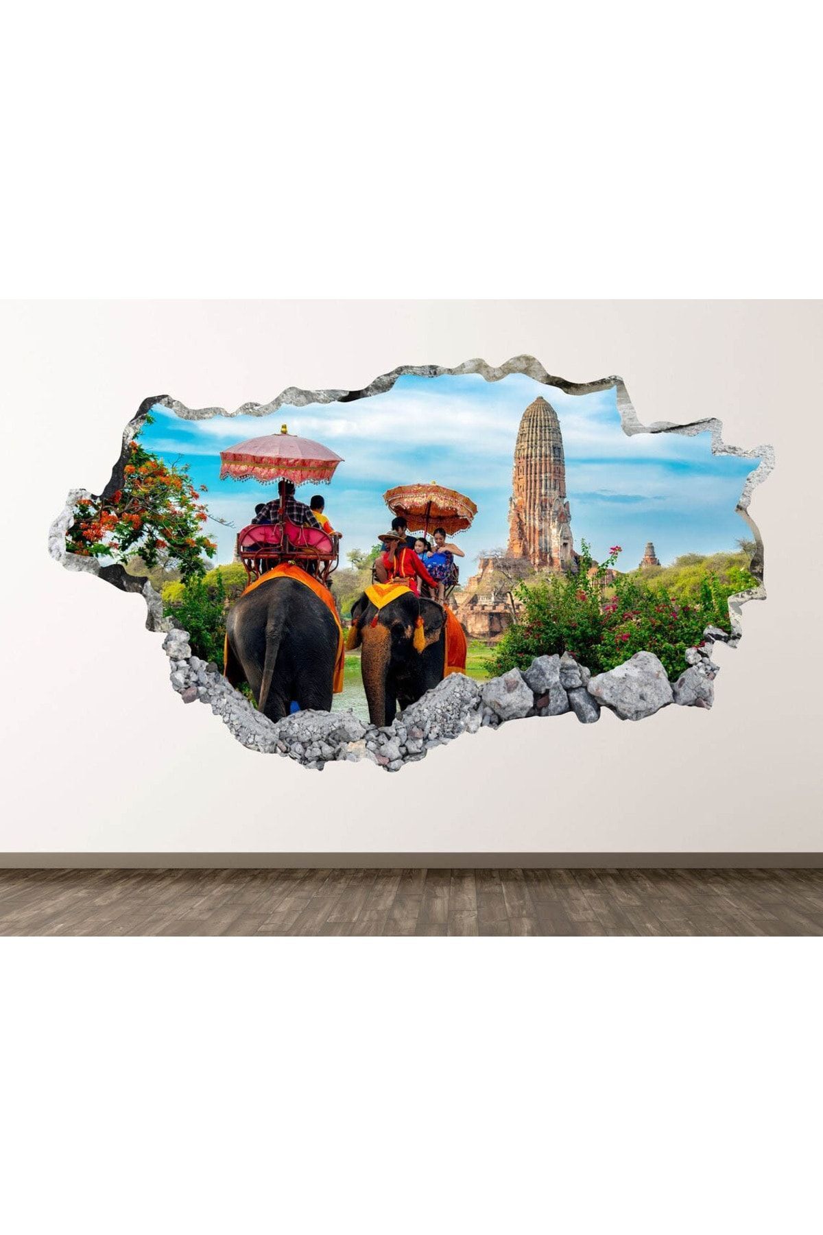 Full Hd Baskı 3D Modern Duvar Sticker