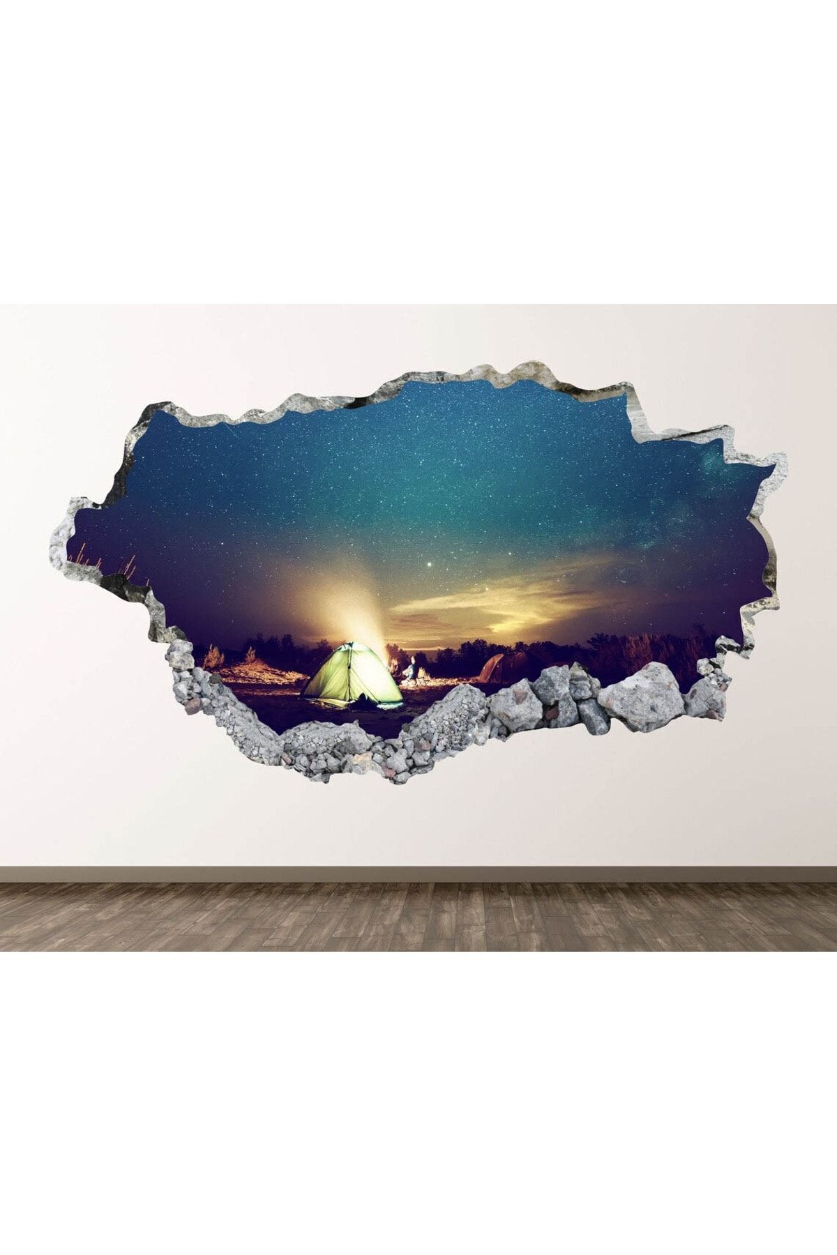 Full Hd Baskı 3D Modern Duvar Sticker
