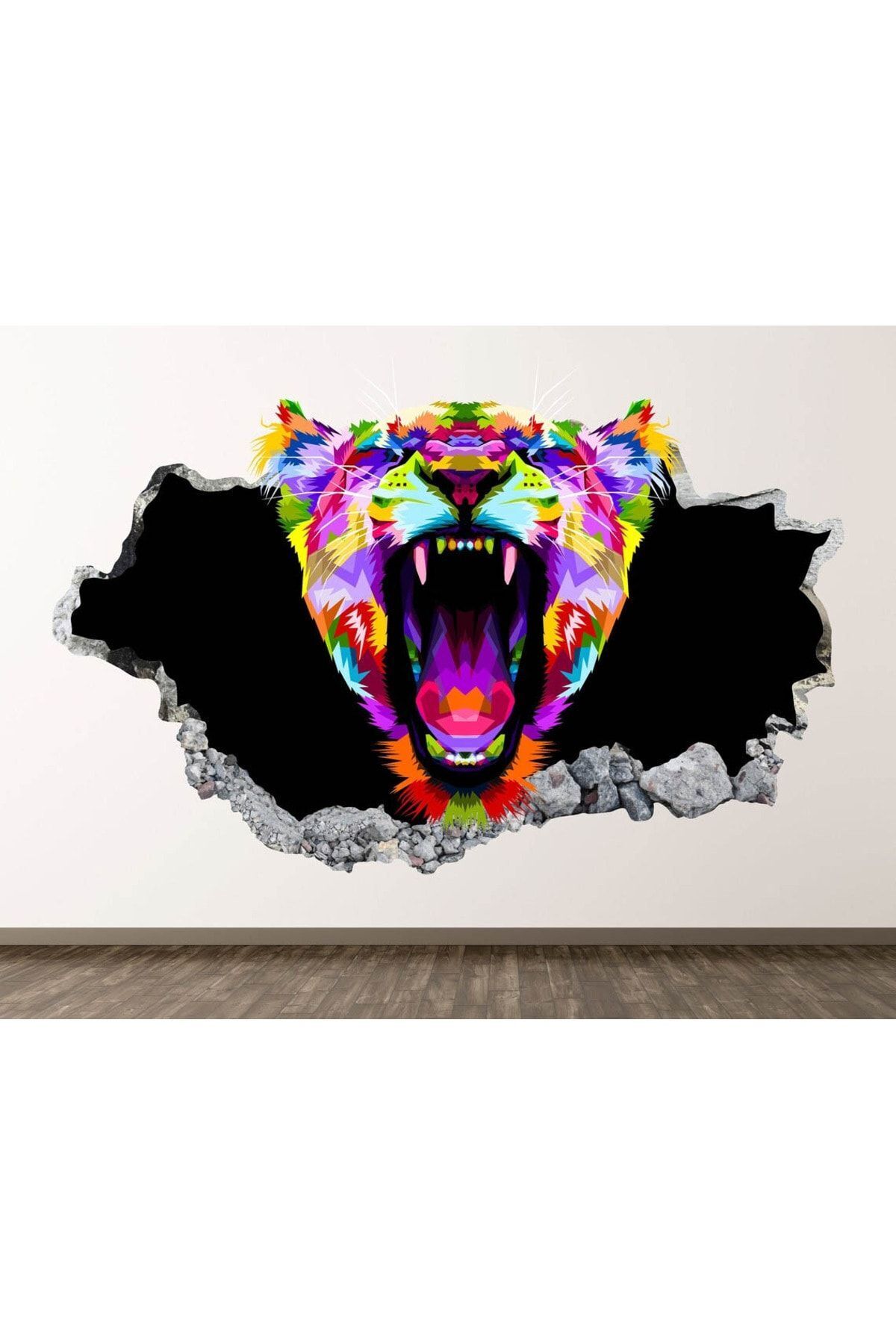 Full Hd Baskı 3D Modern Duvar Sticker