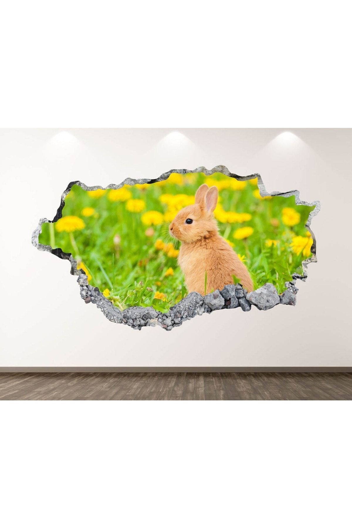 Full Hd Baskı 3D Modern Duvar Sticker