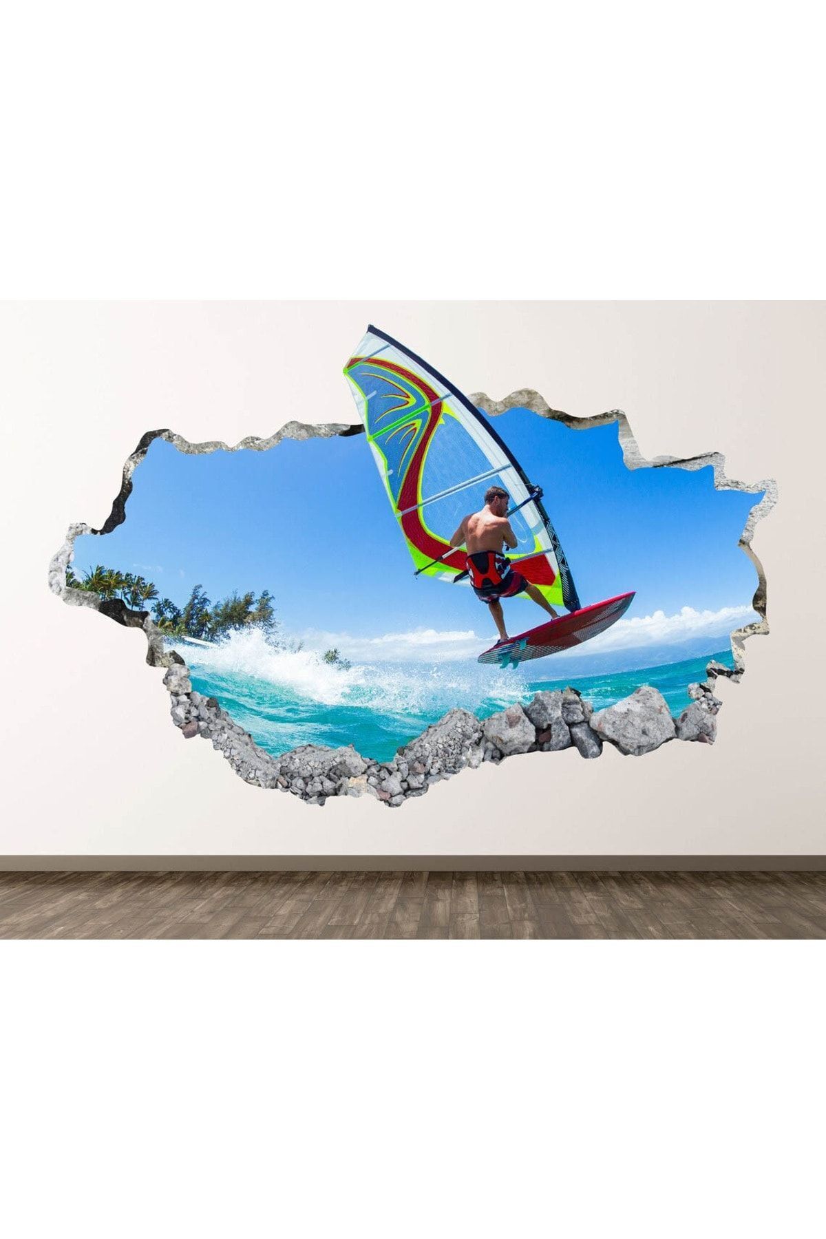 Full Hd Baskı 3D Modern Duvar Sticker