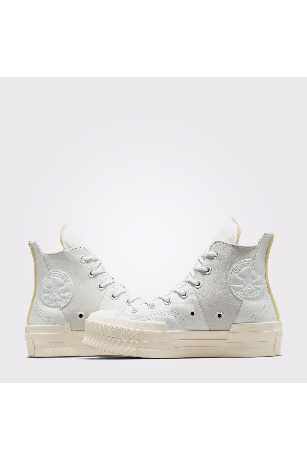 Chuck 70 Plus Mixed Material Unisex Bebe Mavisi Sneaker - 7