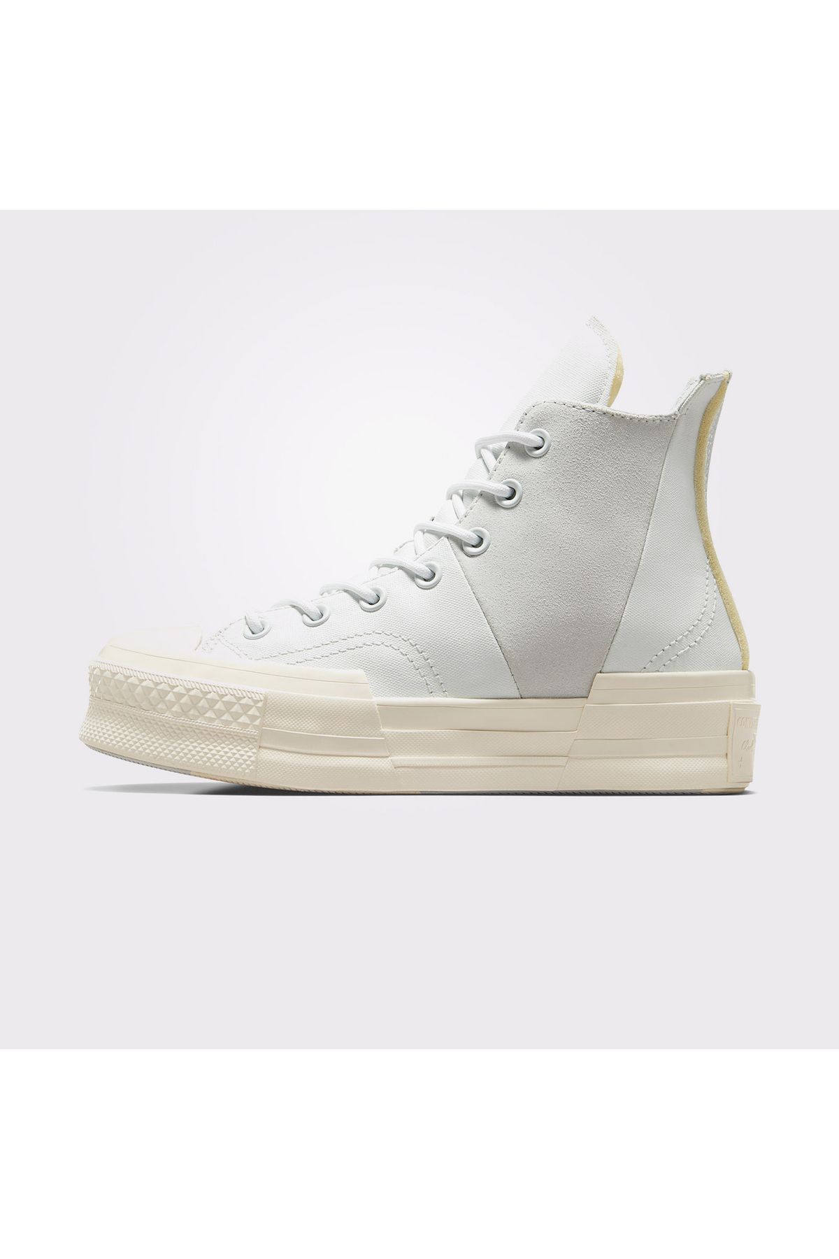 Chuck 70 Plus Mixed Material Unisex Bebe Mavisi Sneaker - 4