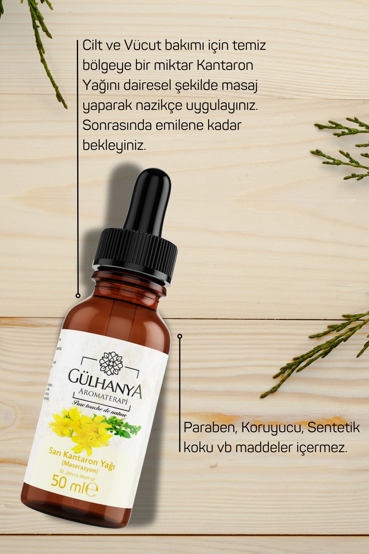 Gülhanya Aromaterapi-50ml St. John's Wort Oil 3