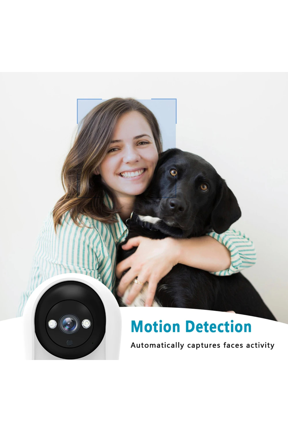 Dynego Wifi Kamera İle 2.8 İnç IPS Ekran Bebek Ağlaması Ses Algılama Güvenlik IP Kamera Bebek Kamerası fotoğrafı 6 (önizleme)