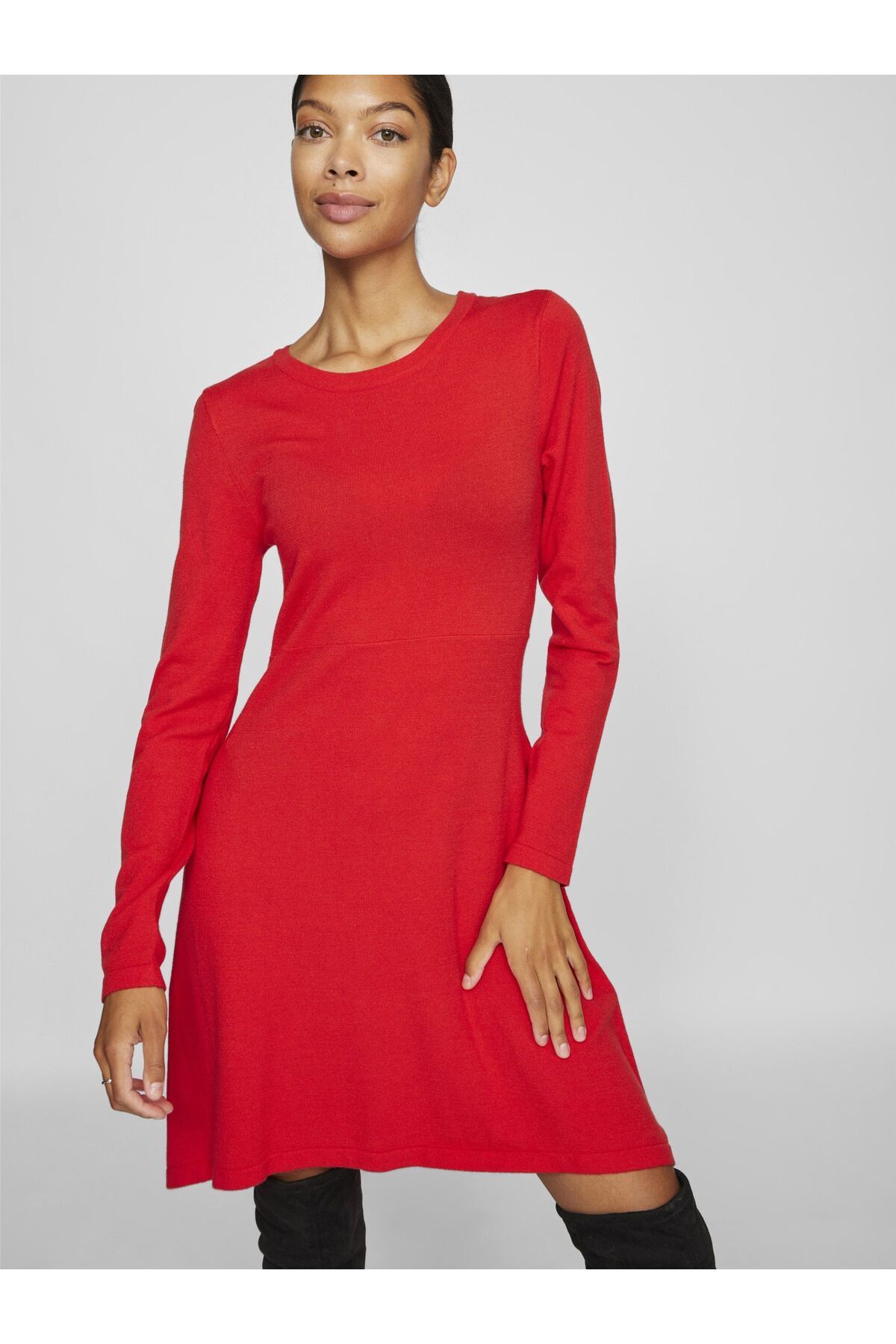 VILA-Minikleid Strick 7
