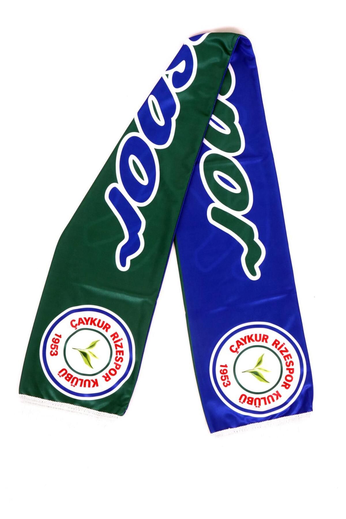 ATMACASM-Green-Blue Satin Scarf 1