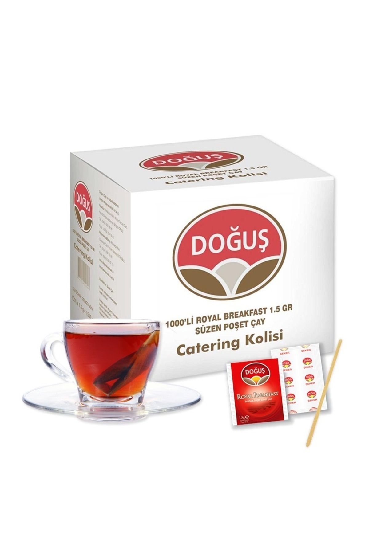 Doğuş Royal Breakfast Süzen Poşet Çay 1000x1,5 gr