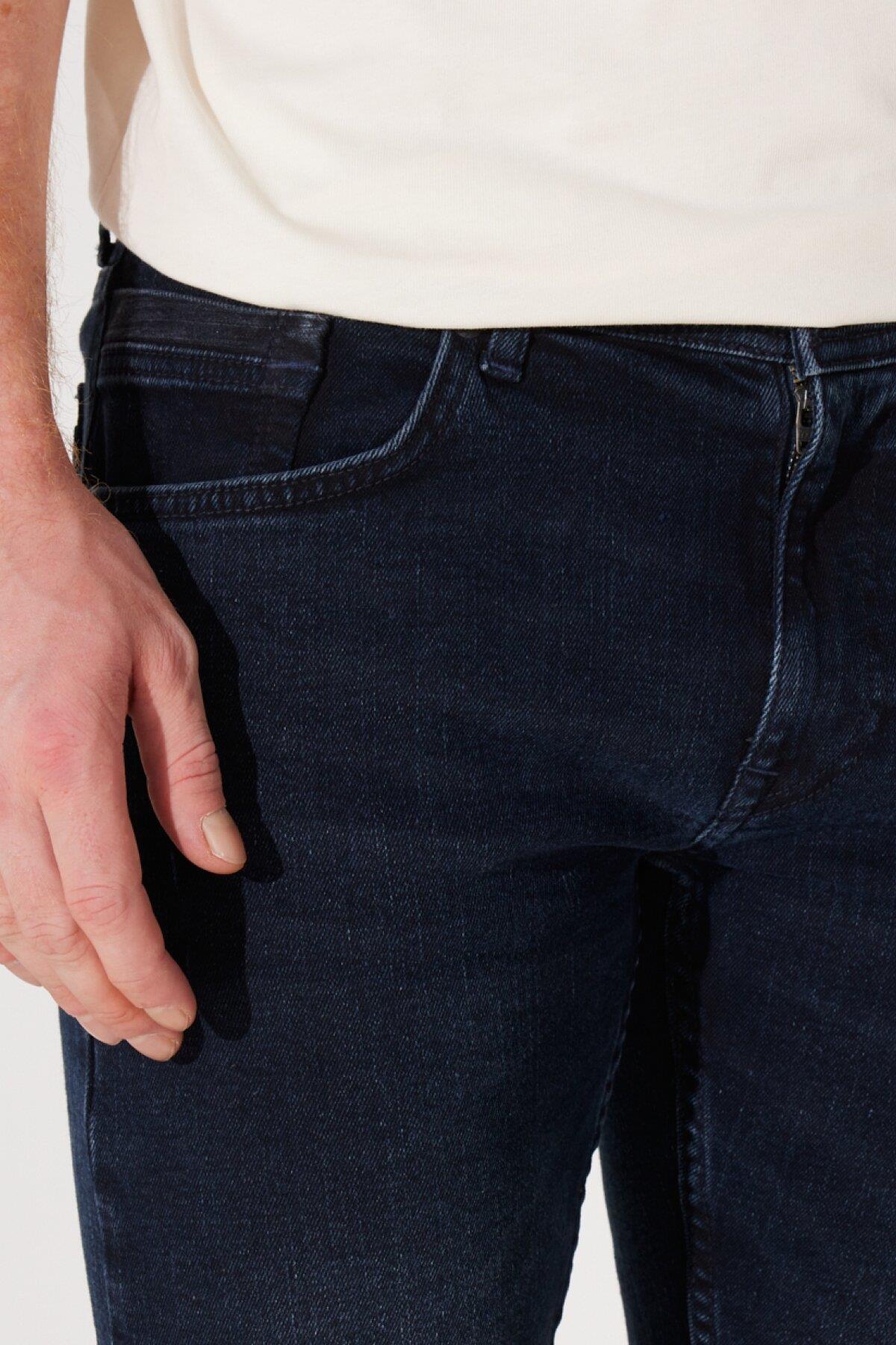 Lee  Luke Jean Pantolon Stone - Görsel 5