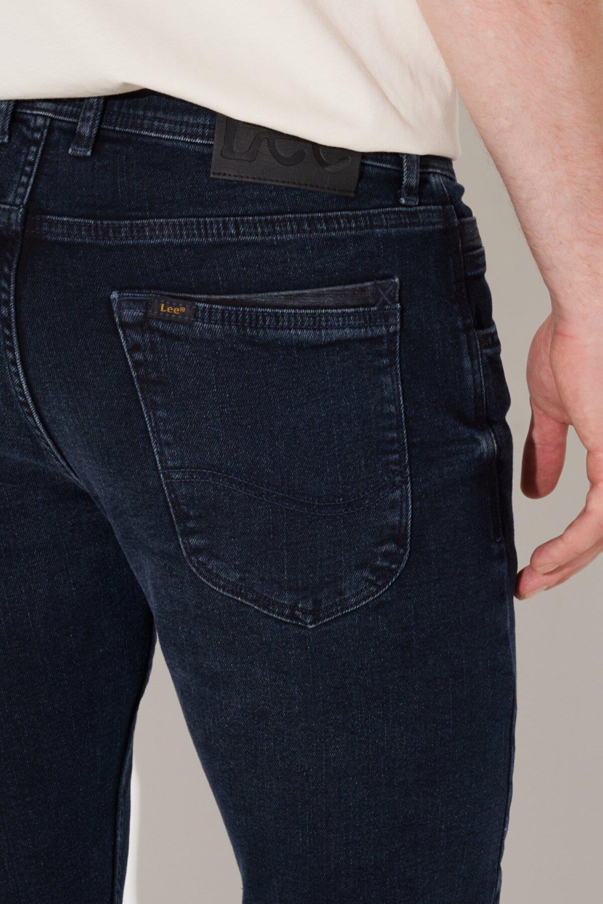 Lee  Luke Jean Pantolon Stone - Görsel 3