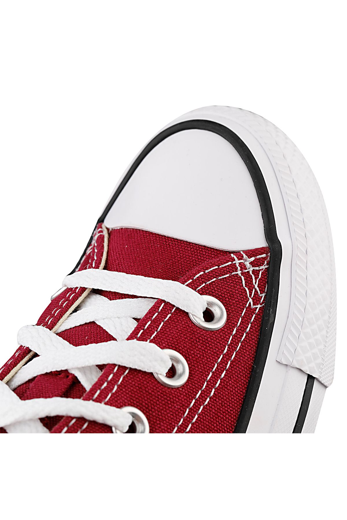 converse-Chuck Taylor All Star M9691c - Tenis unisex din pânză roșu Claret 4