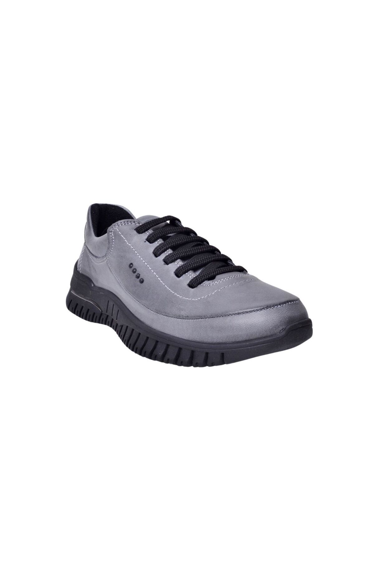 Mammamia-D24Ka-3095 Gray Women's Leather Shoes 2