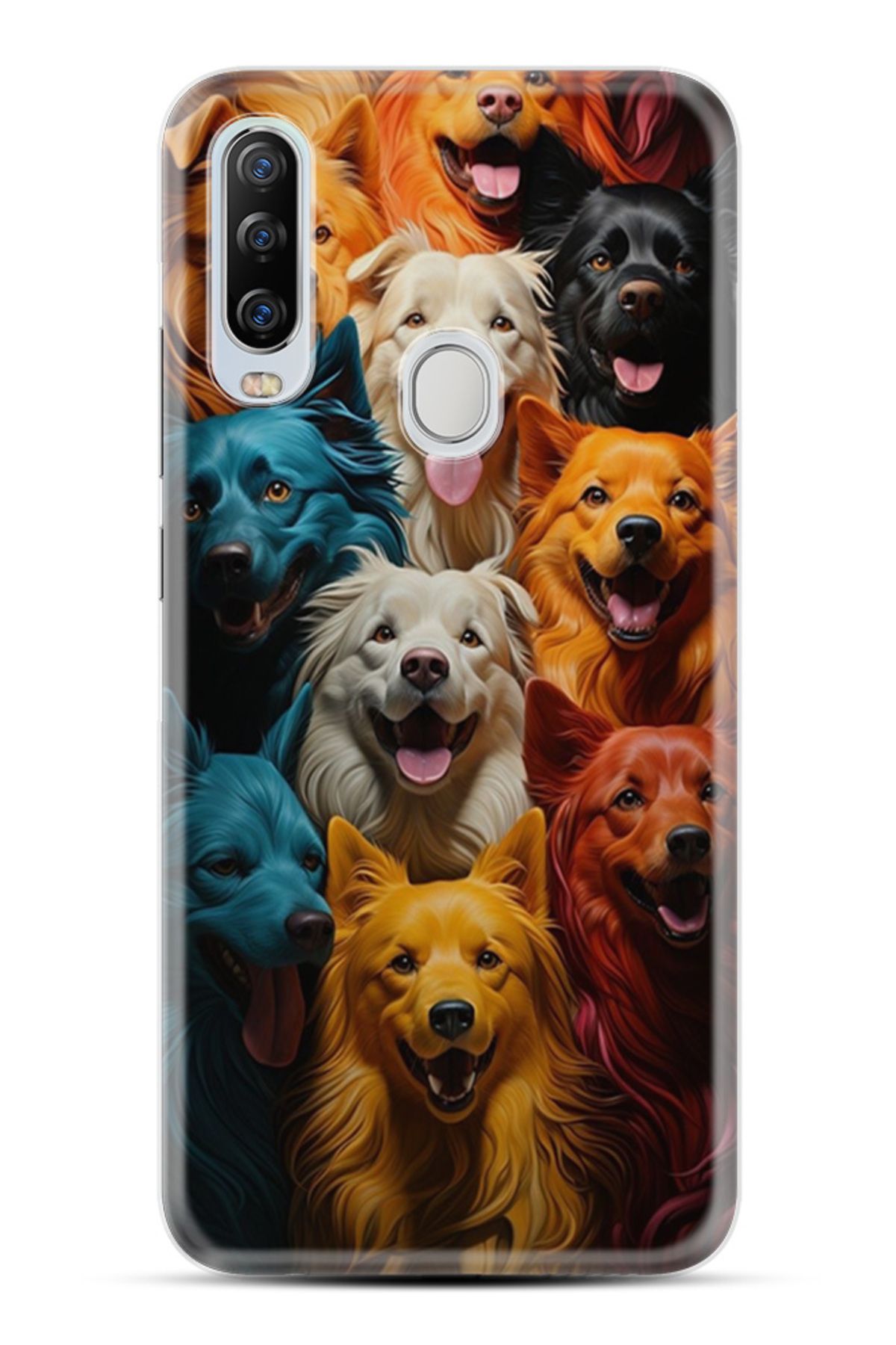 General Mobile GM 20 Pro Kılıf HD Resim Baskılı Köpekçikler StKd -026