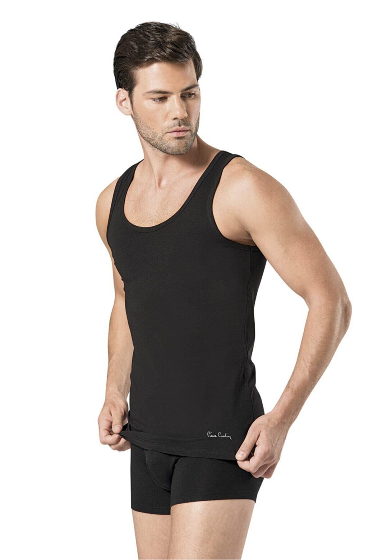Pierre Cardin 4 Adet Erkek Atlet %47 Modal, %47 Pamuk, %6 Likralı