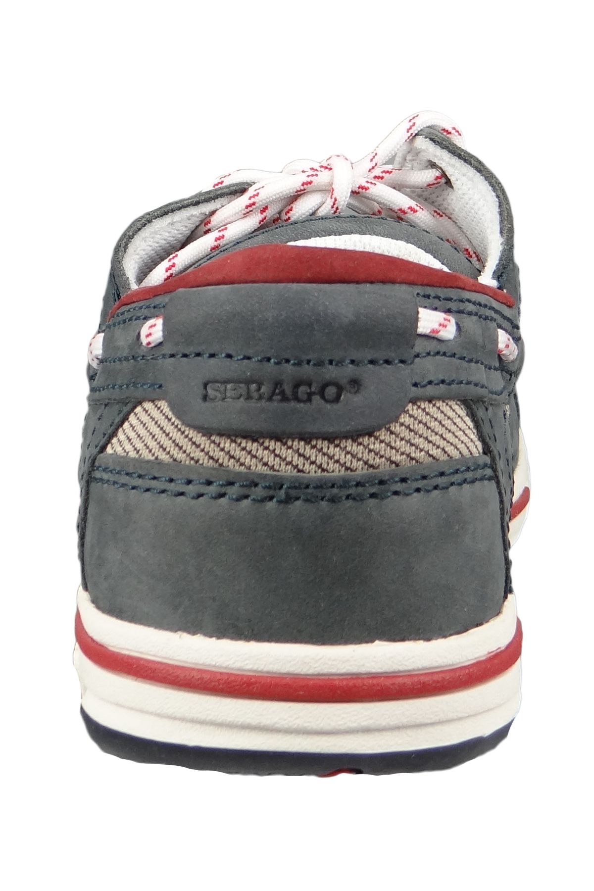 Sebago-7000GF0 908 Triton Three Eyelets NBK Herren Bootsschuhe Blue Navy Blau 4