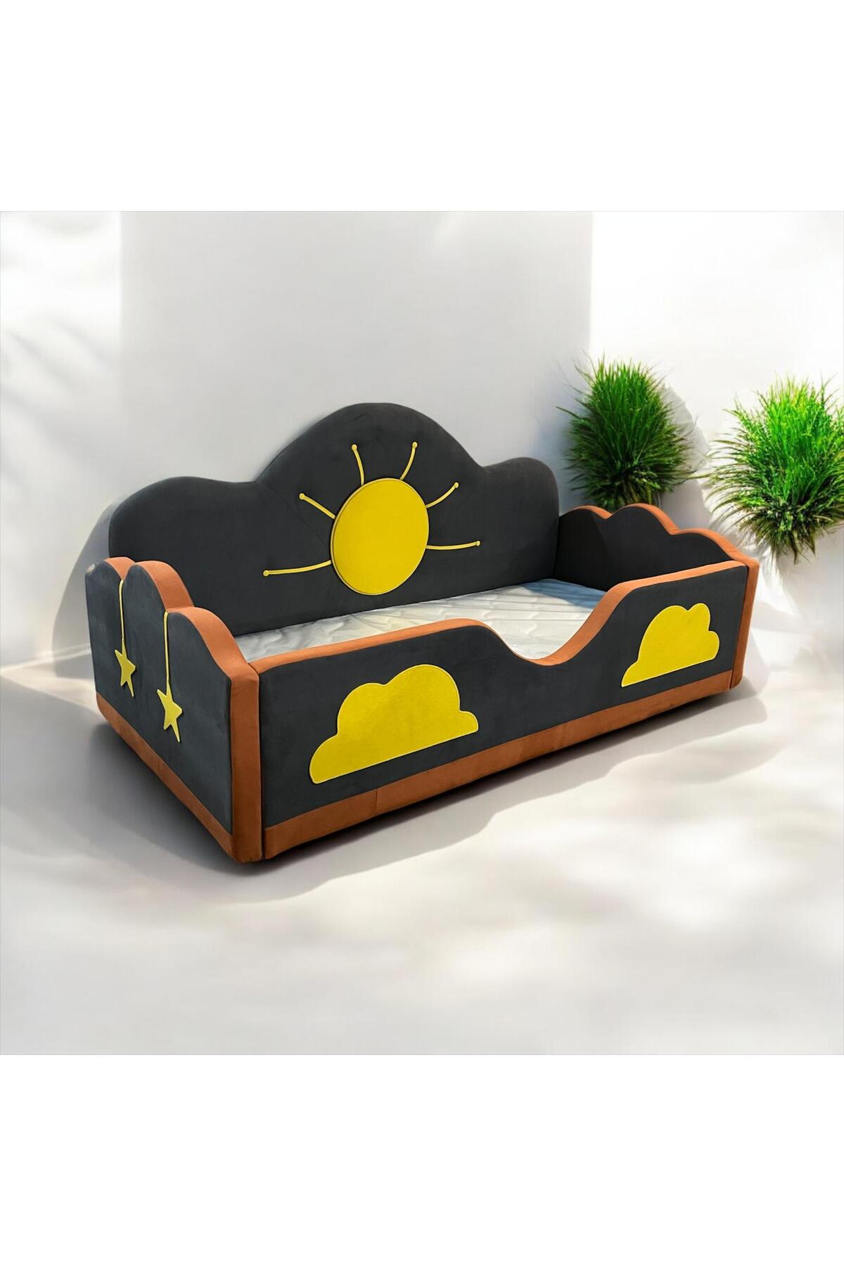 Puf Bebe Montessori Serisi Cocuk Yata Bebek Yata 90x190 l de puf-bebe-montessori-serisi-cocuk-yata-bebek-yata-90x190-l-de