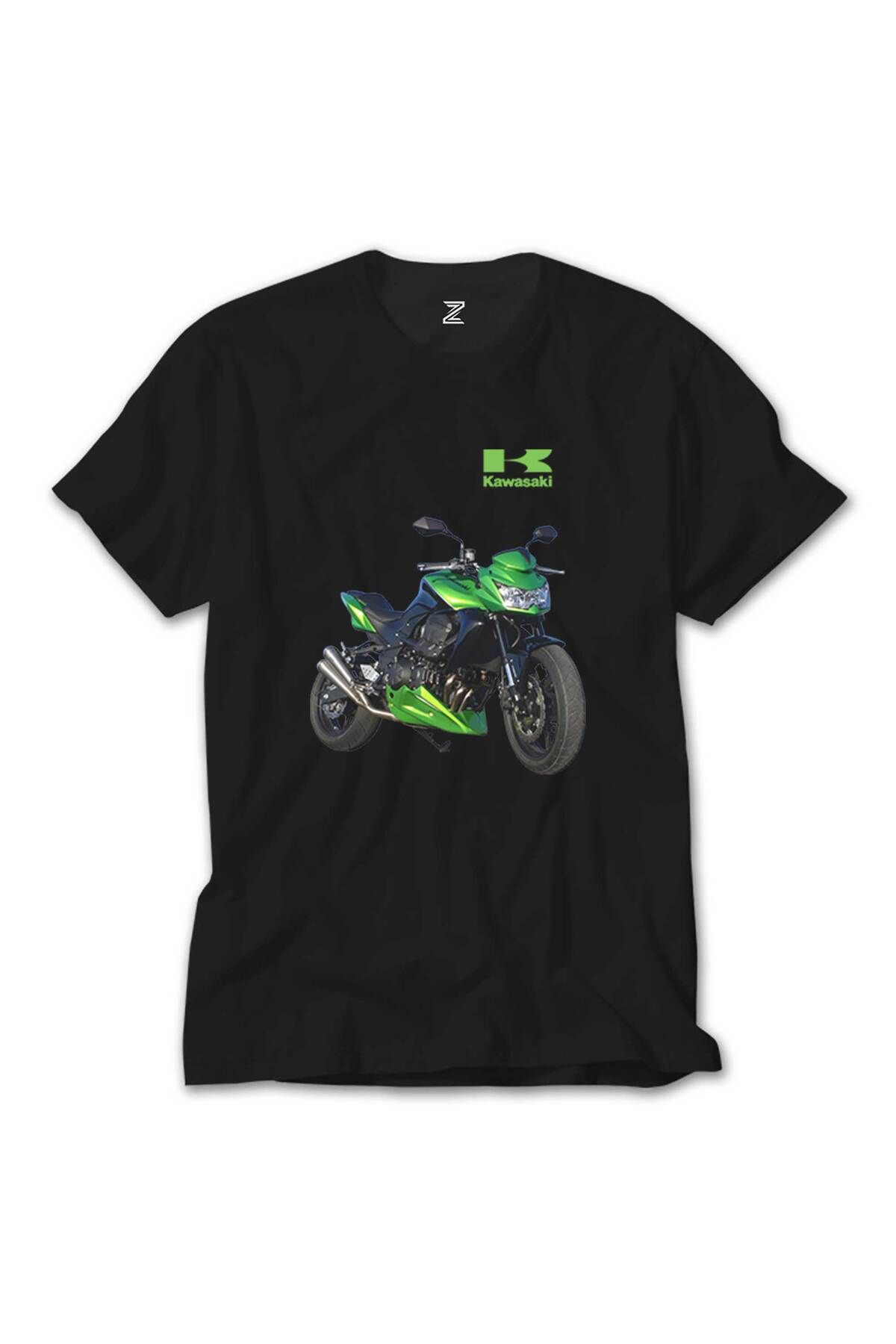 WAKHA Kawasaki Z750 Siyah Tişört