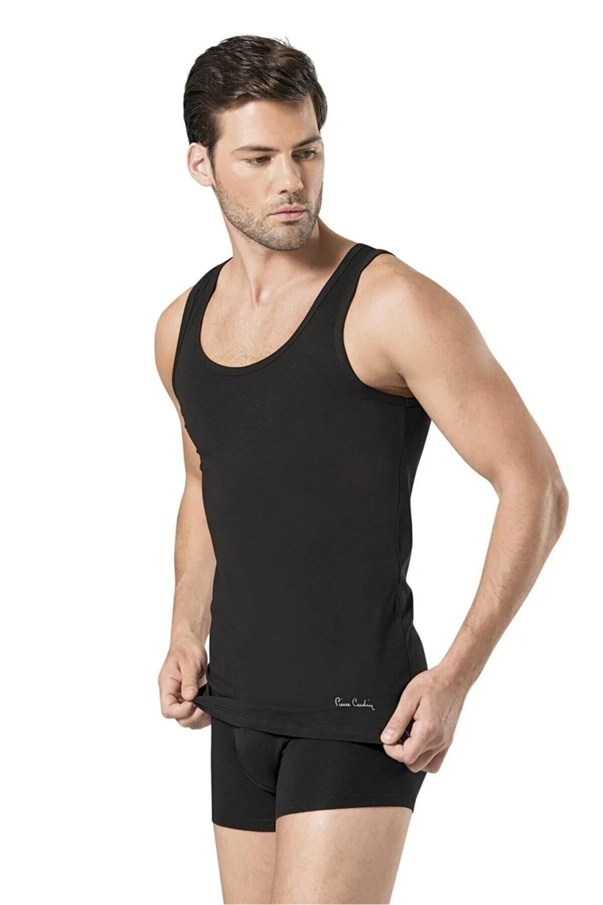 Pierre Cardin 10 Adet Erkek Modal Atlet %47 Modal, %47 Pamuk, %6 Elastan