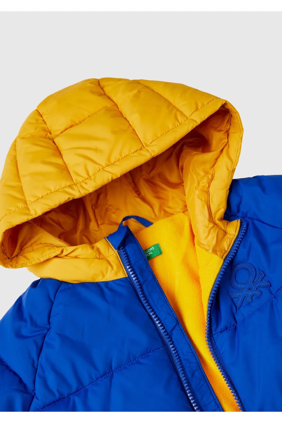 Benetton Erkek bebek montu  2024 YILI KIŞ SEZONU 2WU0GN02W-24K fotoğrafı 3 (önizleme)