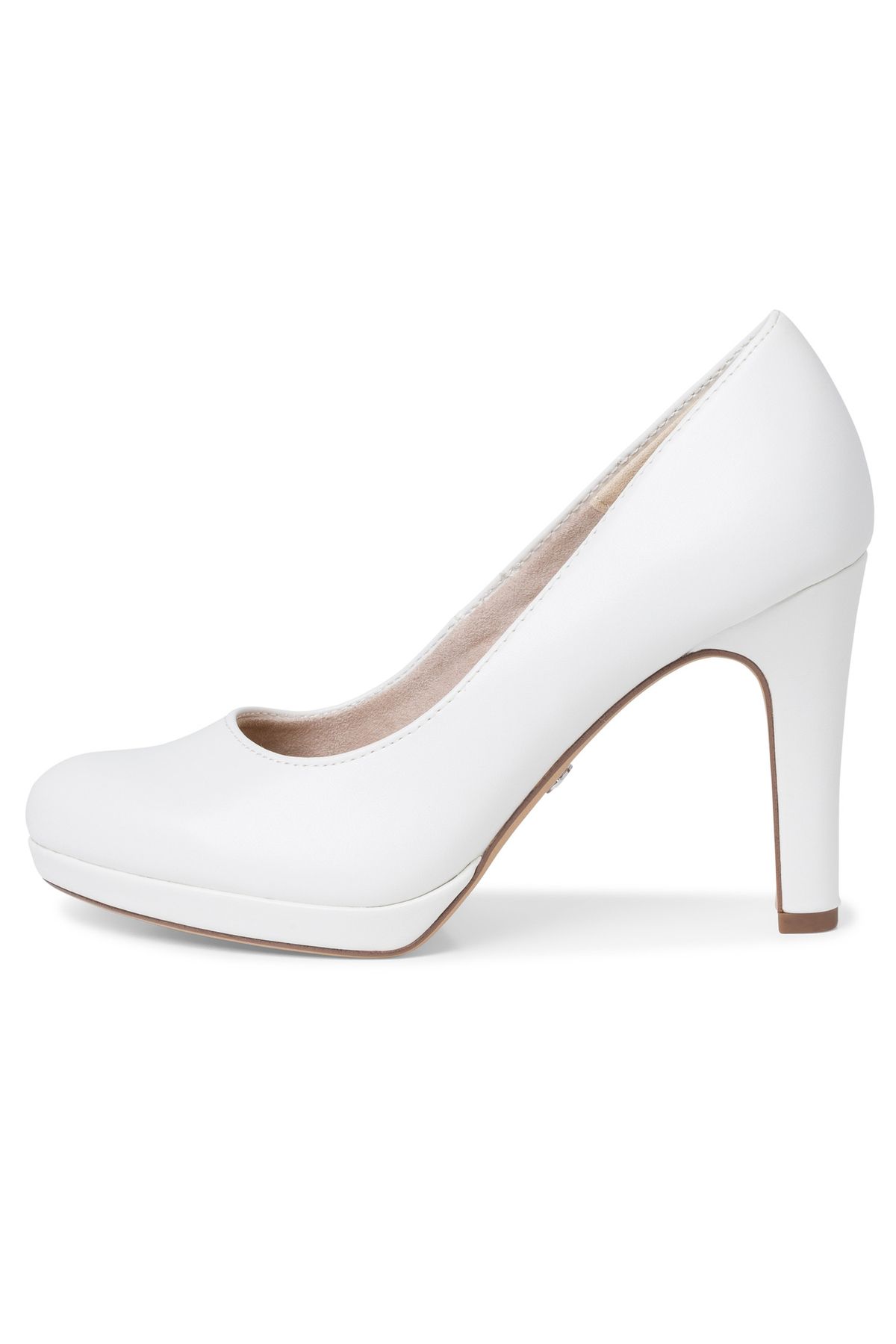 Tamaris-Damen Klassische Pumps 1-22426-20 Weiß 140 White Matt Kunstleder mit TOUCH-IT 3