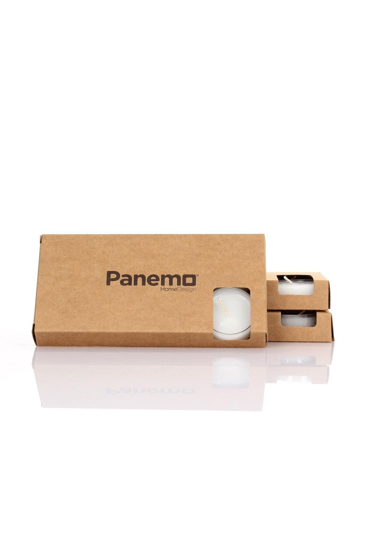 Panemo Kokulu 8li Tealight Mum - Vanilya