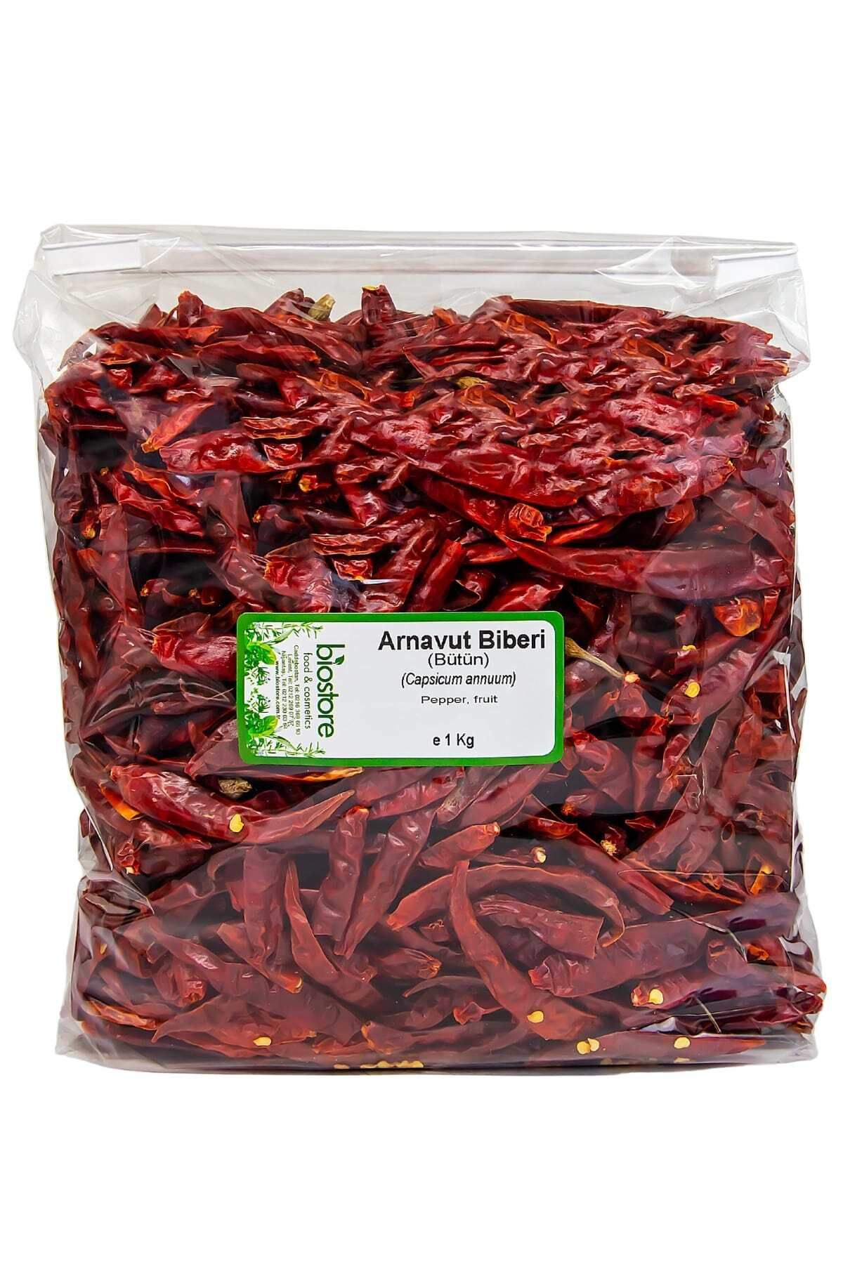 Biostore Bütün Arnavut Biberi 1 Kg