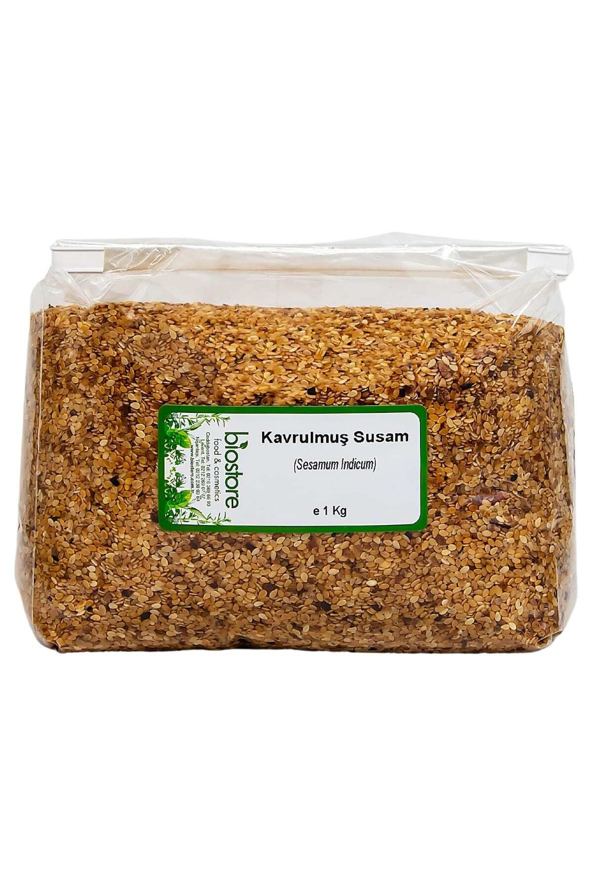 Biostore Kavrulmuş Susam 1 Kg