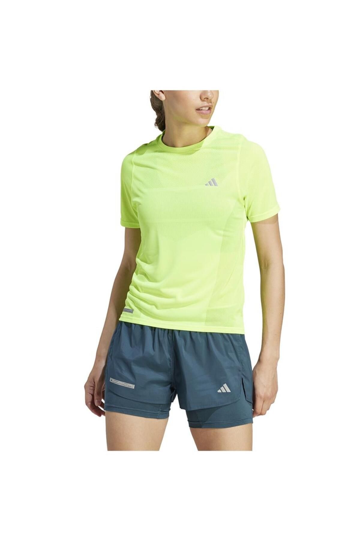 adidas-Women's Running - Walking T-shirt Ultimattee Knit Im1863 2