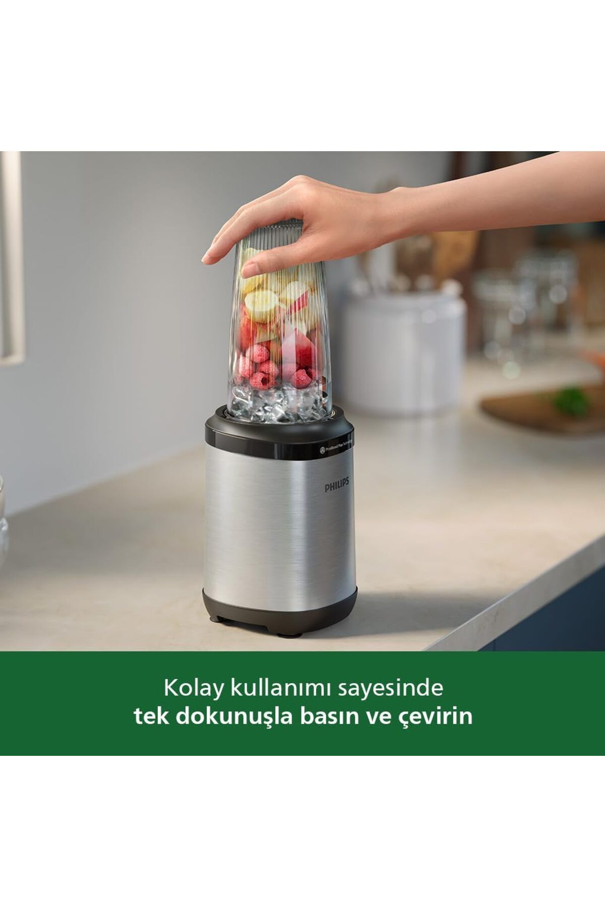 Blender, 800W Güç, ProBlend Plus Teknolojisi, Çıkarılabilir Bıçaklar,  Büyük Hazne