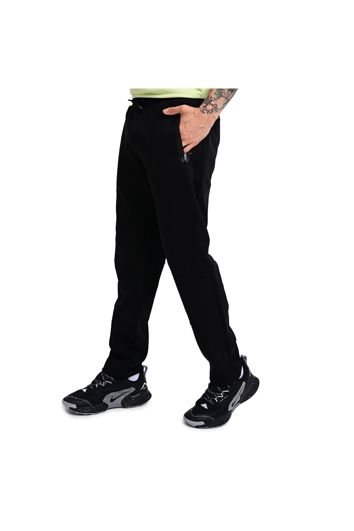 Sportive-Men's Zaragoza Sweatpants - Black, Casual Style, 24Ke011-Syh 1