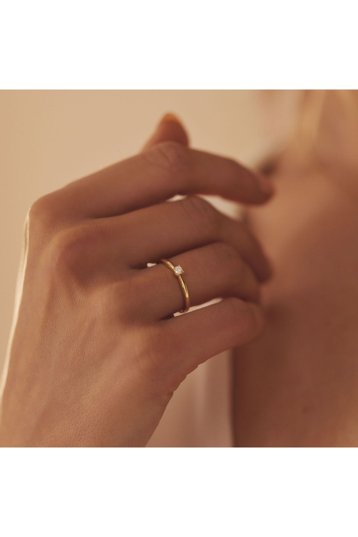 Isabel Bernard-Isabel Bernard De la Paix 14 Karat Ring, Verlobungsring 52 3