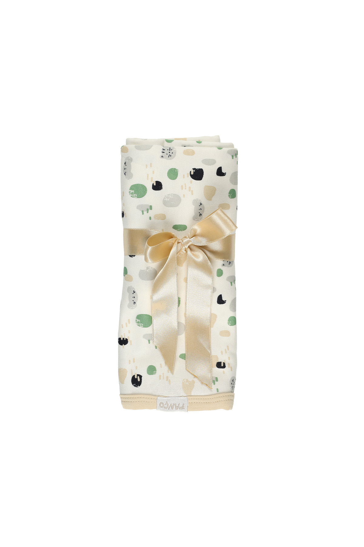 Panço Yenidoğan 80*80 Cm Eğlenceli Desenli Ekru Battaniye