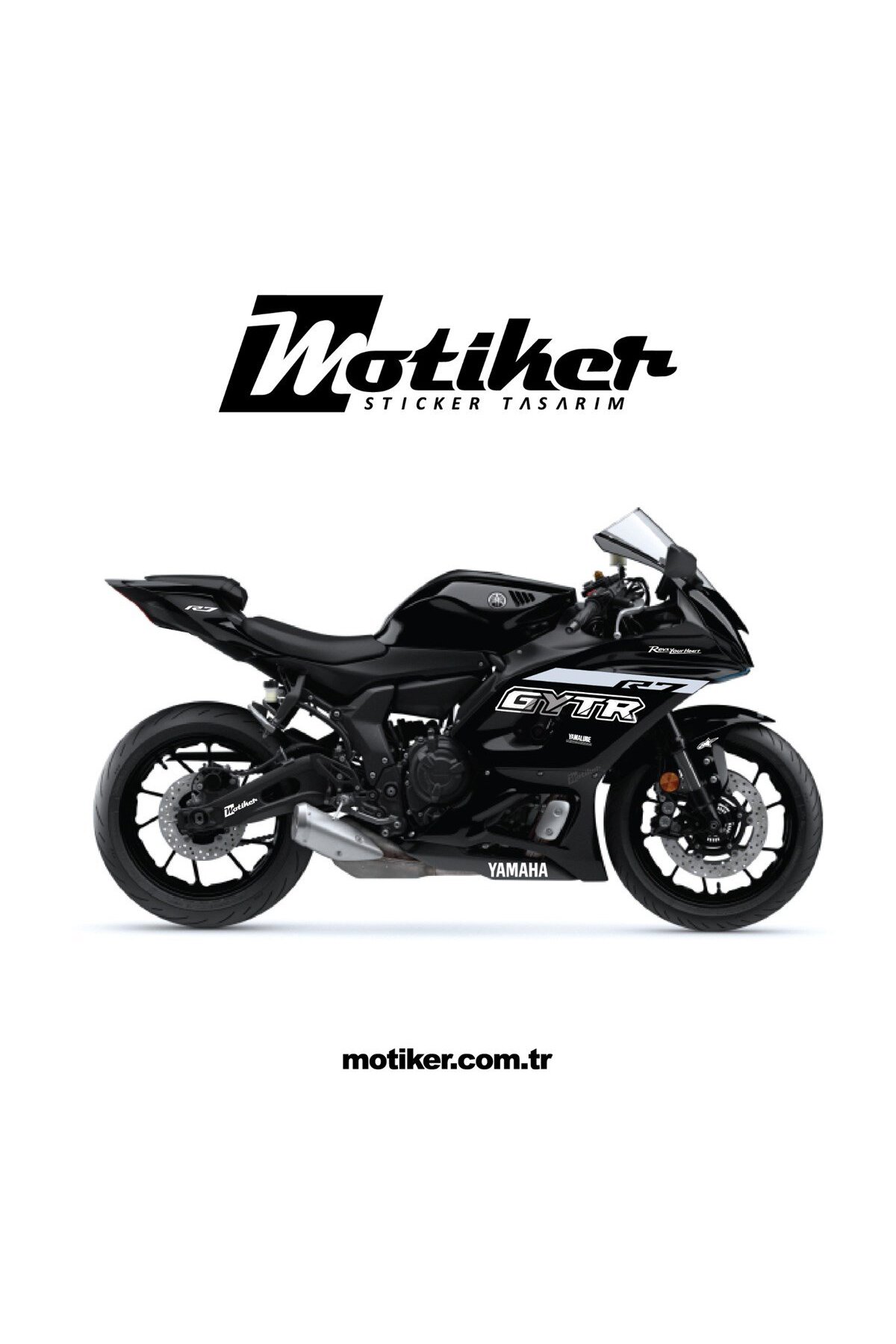Motiker Yamaha YZF R7 GYTR Takım Sticker Etiket ModeliFiyatı, Yorumları ...