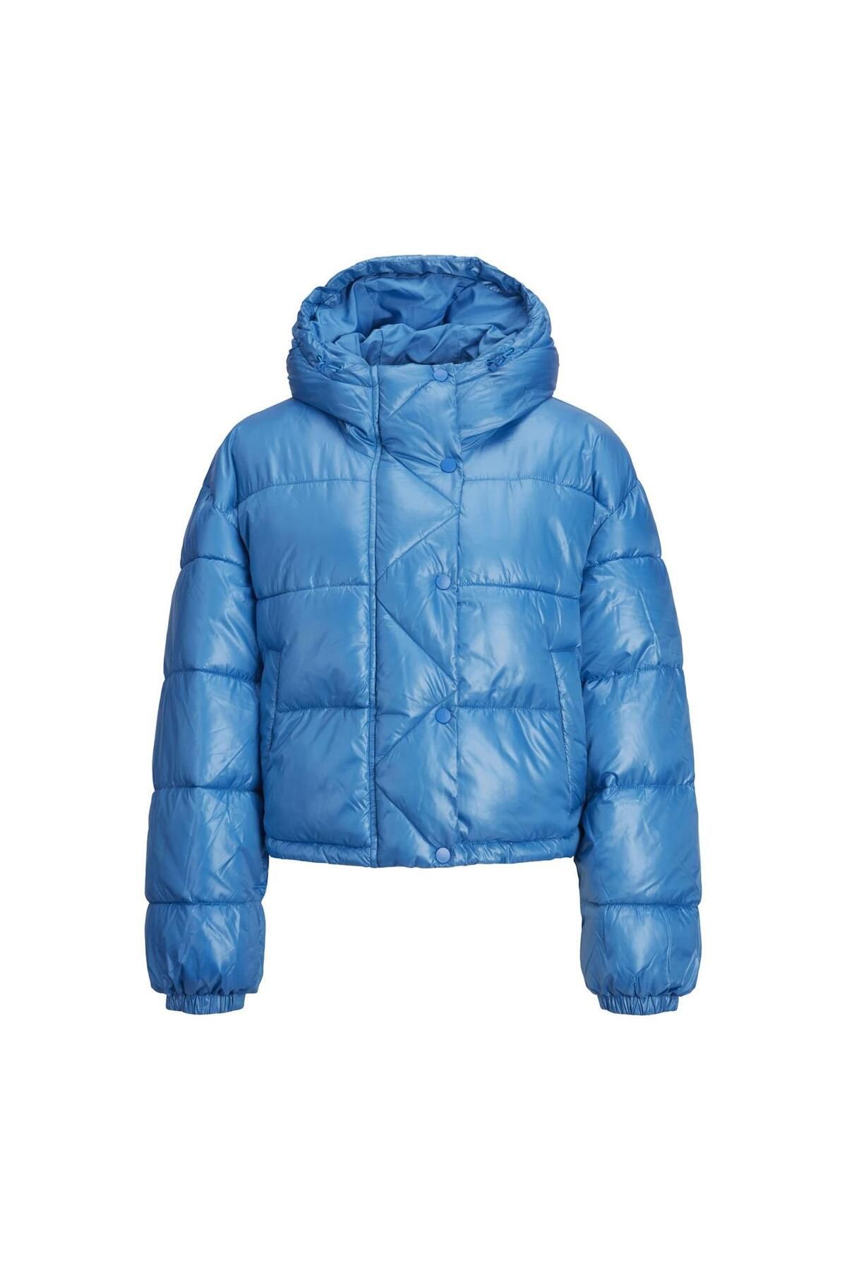 JJXX-12236544 Jxpearl Shine Puffer Jacket Otw Sn Modrá 1